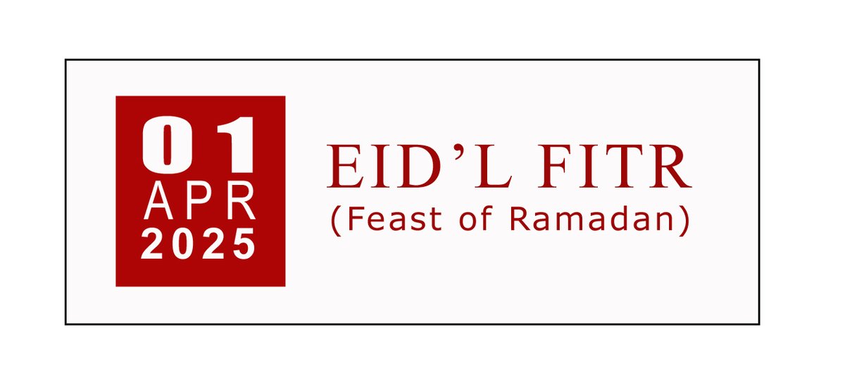 MyHub_Cares's tweet photo. IMPORTANT REMINDER: All MHC clinics (Ortigas Center, Pasay EDSA, Alabang) shall be OPEN tomorrow, 1 April 2025 (EID'L FITR: Feast of Ramadan), with full operating hours
#oneMHC
#tatakMHC
#alagangMHC
MHC Ortigas Center - 0917 187 2273
MHC Pasay EDSA - 0898 700 1267
MHC Alabang - 0954 468 1630