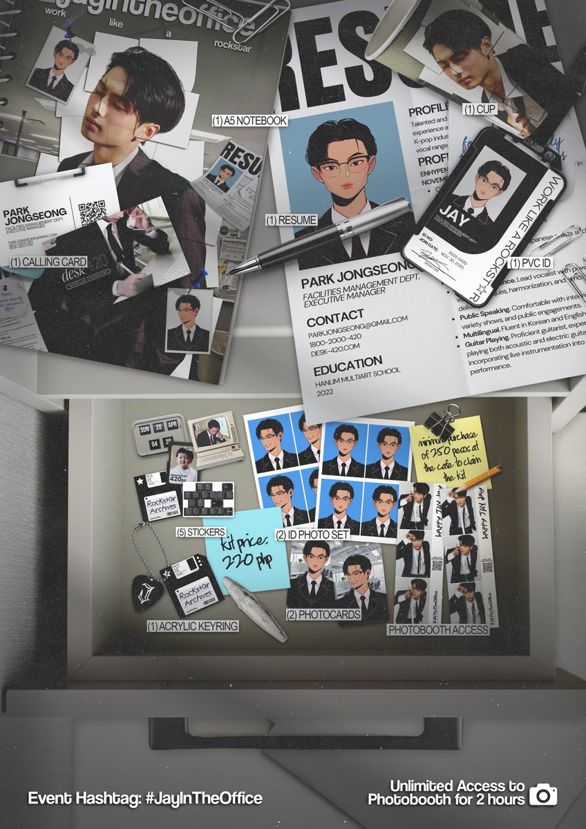 area__1130's tweet photo. [BATCH 2]
OFFICE MEMO: 2025 JAY BIRTHDAY CSE𓂃🖊

#JAYInTheOffice...🖇️🗄️
jay bday cupsleeve event by @1099craft &amp; @area__1130

📅 may 04, 2025 (sunday, 10 AM -2 PM)
📍 yeoubi café, dapitan

registration form
🖇️: https://t.co/EHvyO1STqd https://t.co/UpspNhUDsh