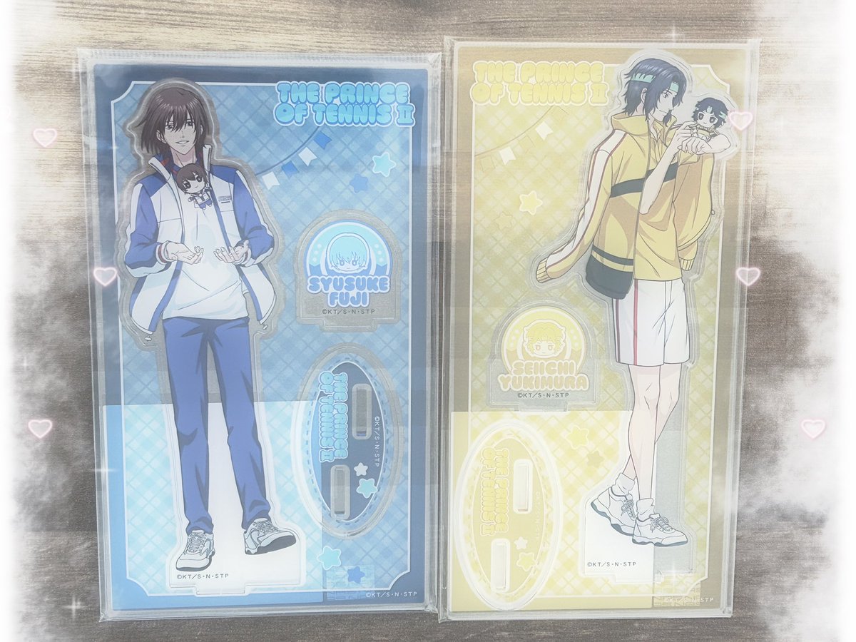 おきぬいアクスタ届いたー!!
初めてﾌｼﾞも買っちゃったよ
2人ともぬいの扱い方が個性出てて好き🫶🏻︎