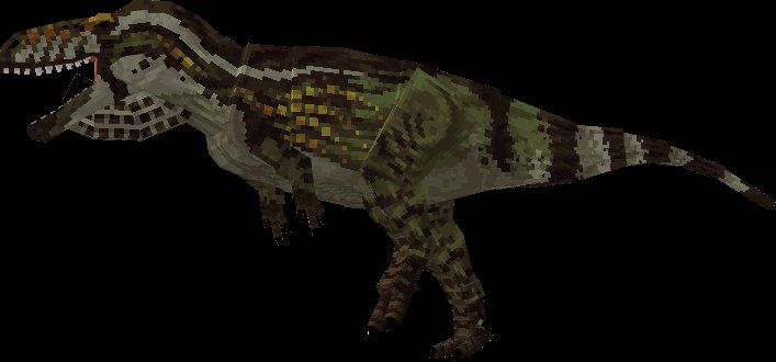 Reintroducing Torvosaurus! (Again) 

Not much to say about this feller other than that it's probably not going to be the only species of Torvosaurus that'll appear in the mod... 

#Dinosaurs #Paleontology #Minecraft #Blockbench #Torvosaurus