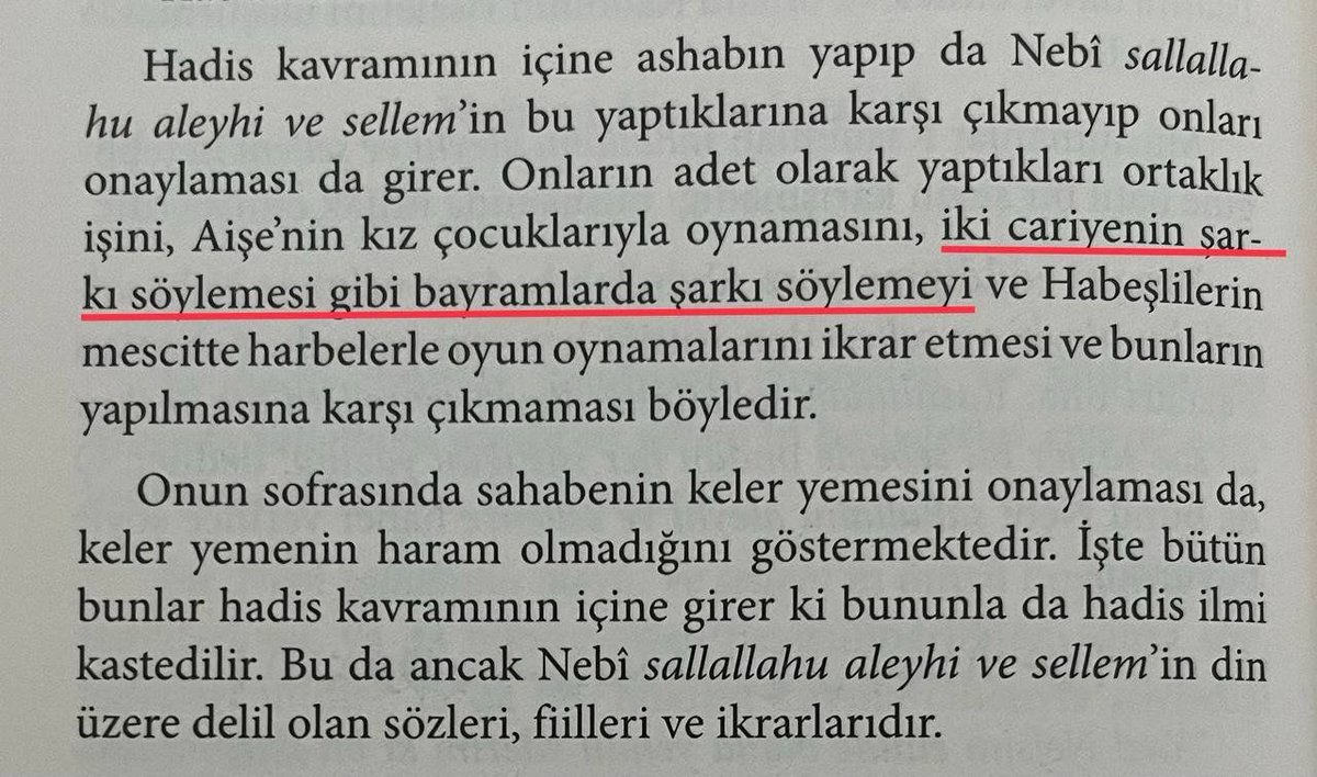İbn Teymiyye, Mecmû’u’l-Fetâvâ, 18/1
Bazı din cahilleri bilmediklerini de bilmiyorlar, bizim bayram eğlencemize dil uzatıyorlar, bilmiyorlar bayram eğlencesi sünnet...
ÜSTAD MUSTAFA ÖZBAĞ