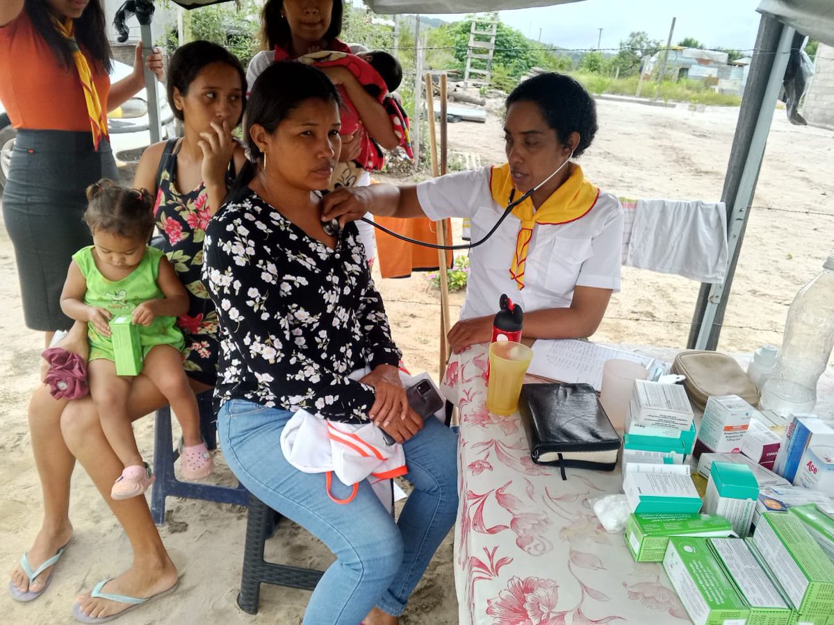 Comunidad Lomas de Paz en Santa Elena de Uairen es beneficiada con jornada médico misionera

Nota completa aquí 👇🏾👇🏾👇🏾

adventistasvenezuela.org/Detalles-Notic…