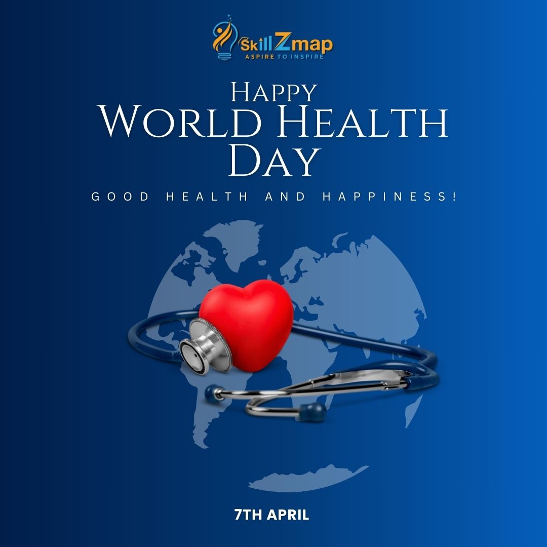 skillZmap's tweet image. Your health is your greatest wealth! 🌿💙 This World Health Day, let&apos;s pledge to prioritize well-being, mindfulness, and a healthier future. 🌱💪
#WorldHealthDay #HealthForAll #StayHealthy #SkillZmap