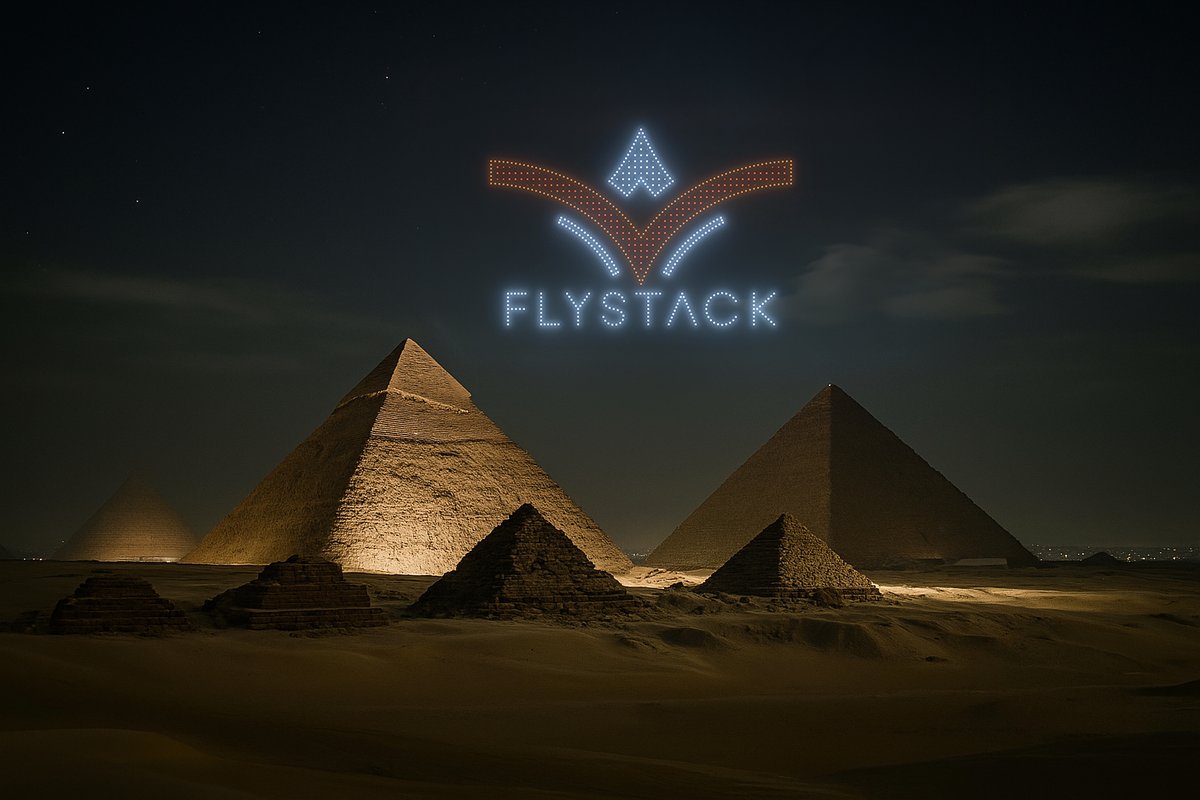 flystackshows's tweet image. Sneak peek😉… 
Egypt, are you ready for takeoff? ✈️🛸
The countdown has begun! ⏳✨
#droneshows #flystack #Egyptfestival #yourpremiumglobalprovider #dronelightshows #dronetechnology #tech #comingsoon #newproject