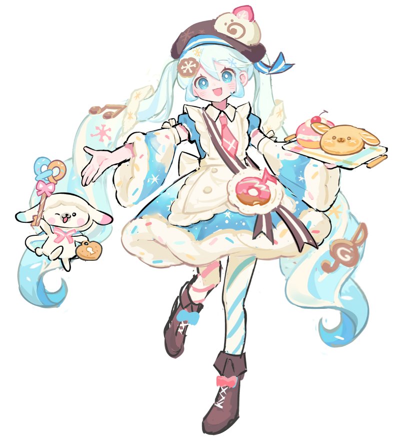 雪ミク2026 草稿を塗ってみました 皆さんのご支援に再び感謝します！