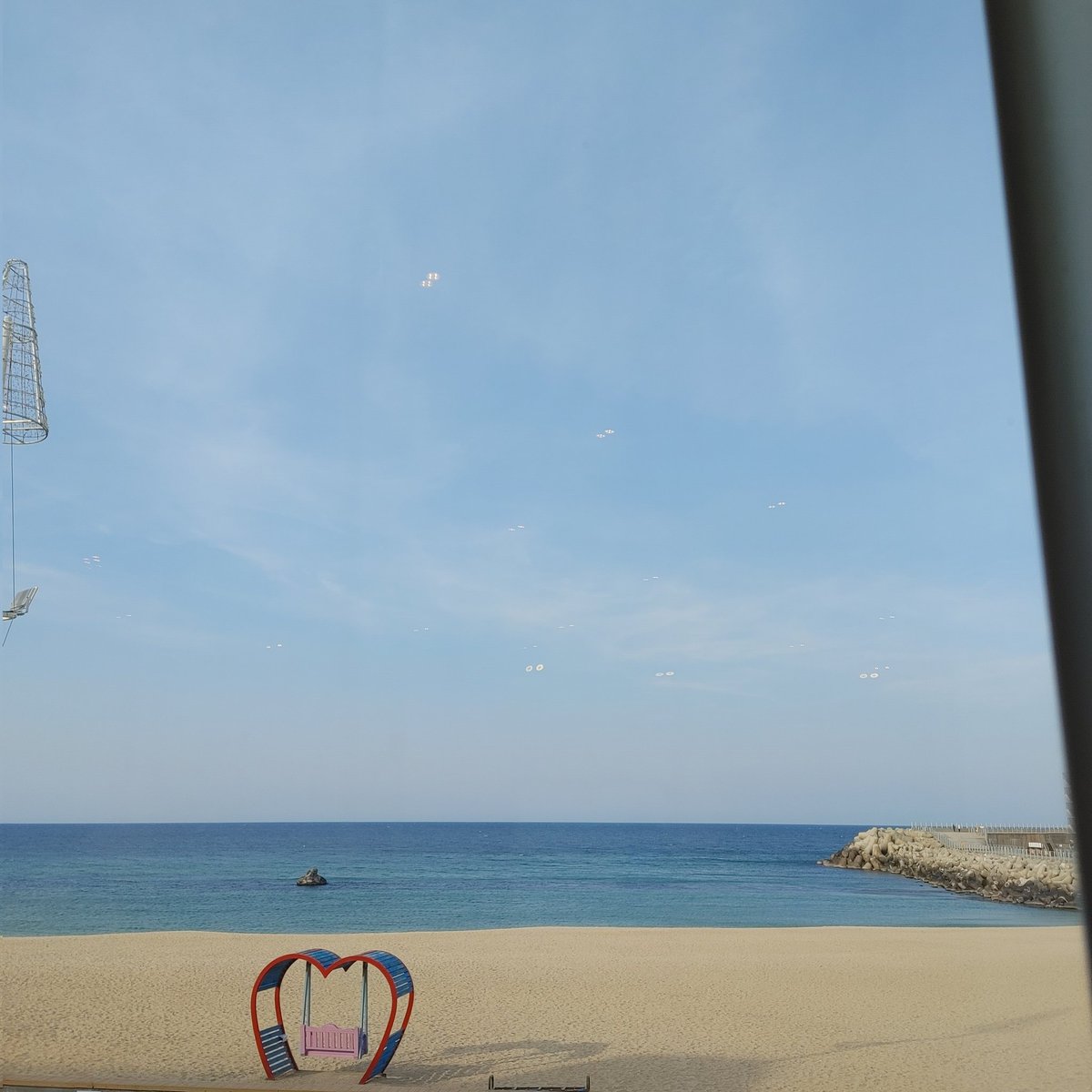 바람 부는 바닷가..바람 나고 싶다