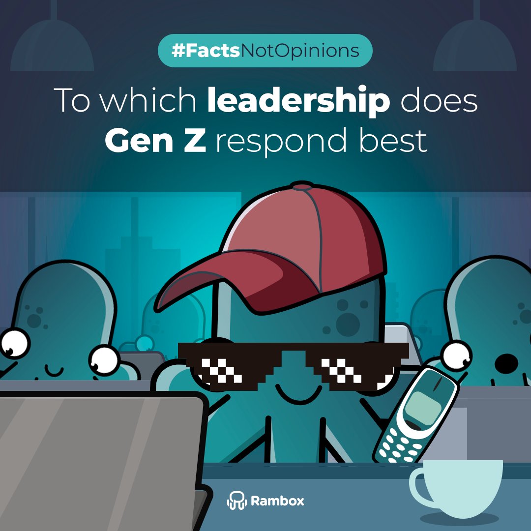 Gen Z connects best with transformational leadership!

✔ 78% prefer leaders who inspire &amp; motivate
✔ 70% value transparency &amp; open communication
✔ Growth &amp; mentorship matter more than rigid structures

Companies that embrace this will attract &amp; retain young talent.