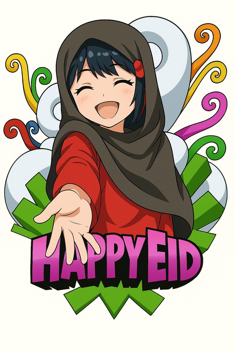 Eid Mubarak from the LOH family 🎉

#eid #anime #celebration
