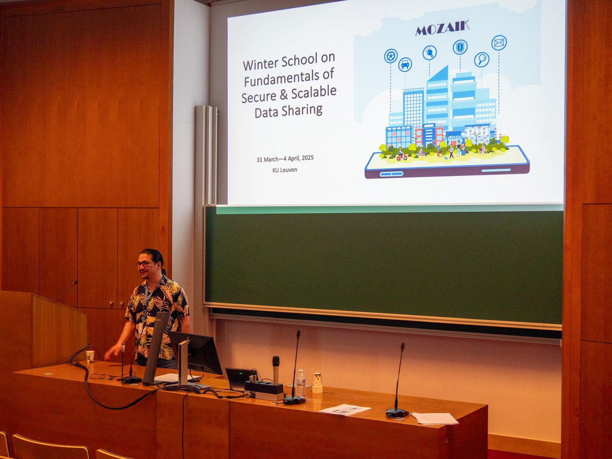 Our Winter School just kicked off! Looking forward to a productive week.
esat.kuleuven.be/cosic/projects…
