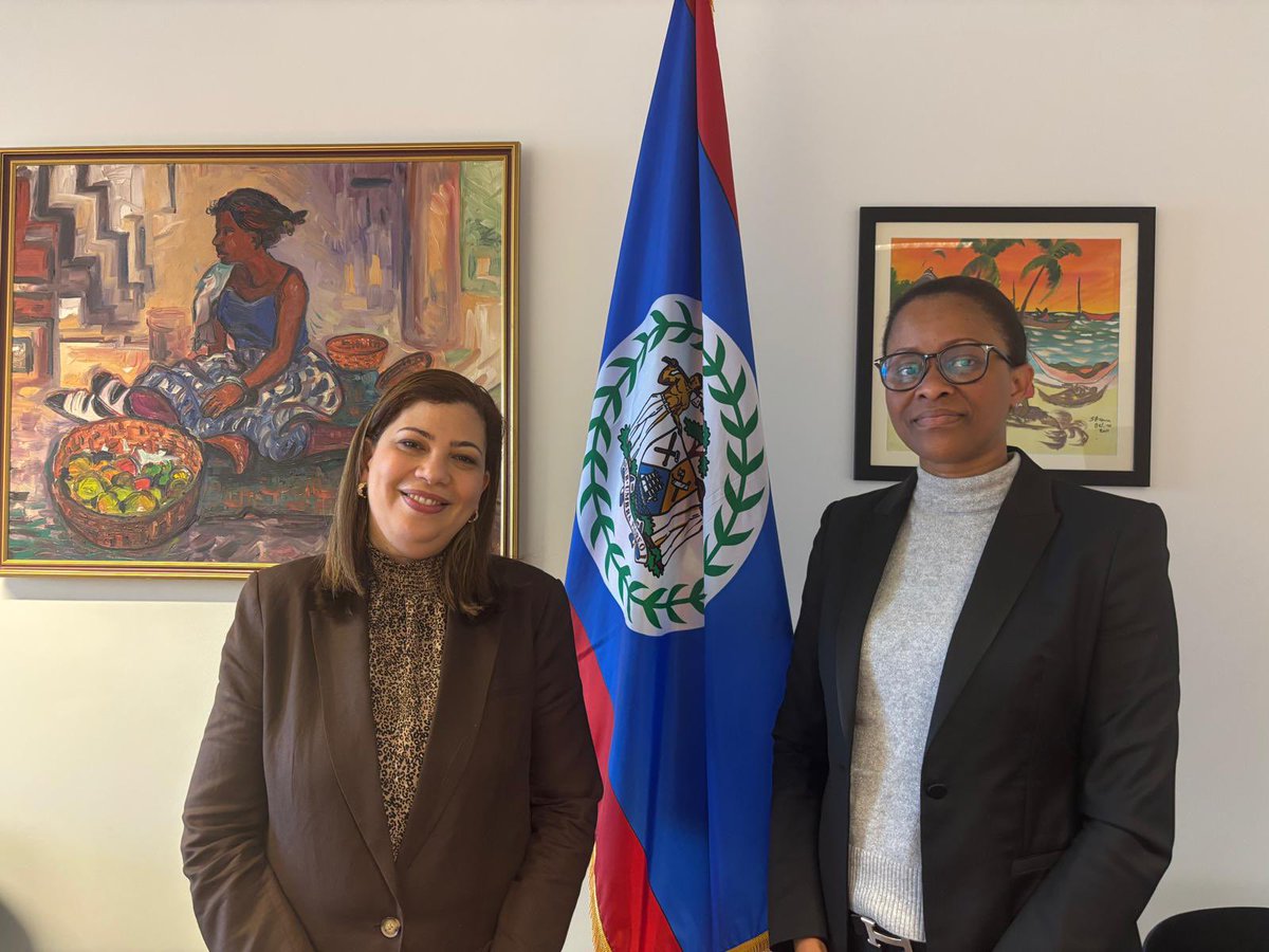 La Embajadora Joan Cedano realizó una visita de cortesía a su homóloga de Belice, Gianni Avila. Conversaron sobre temas de interés común y reafirmaron su compromiso de fortalecer los lazos entre 🇩🇴 y 🇧🇿.
#Diplomacia #RelacionesBilaterales #Belice #RepúblicaDominicana #RDenBélgica