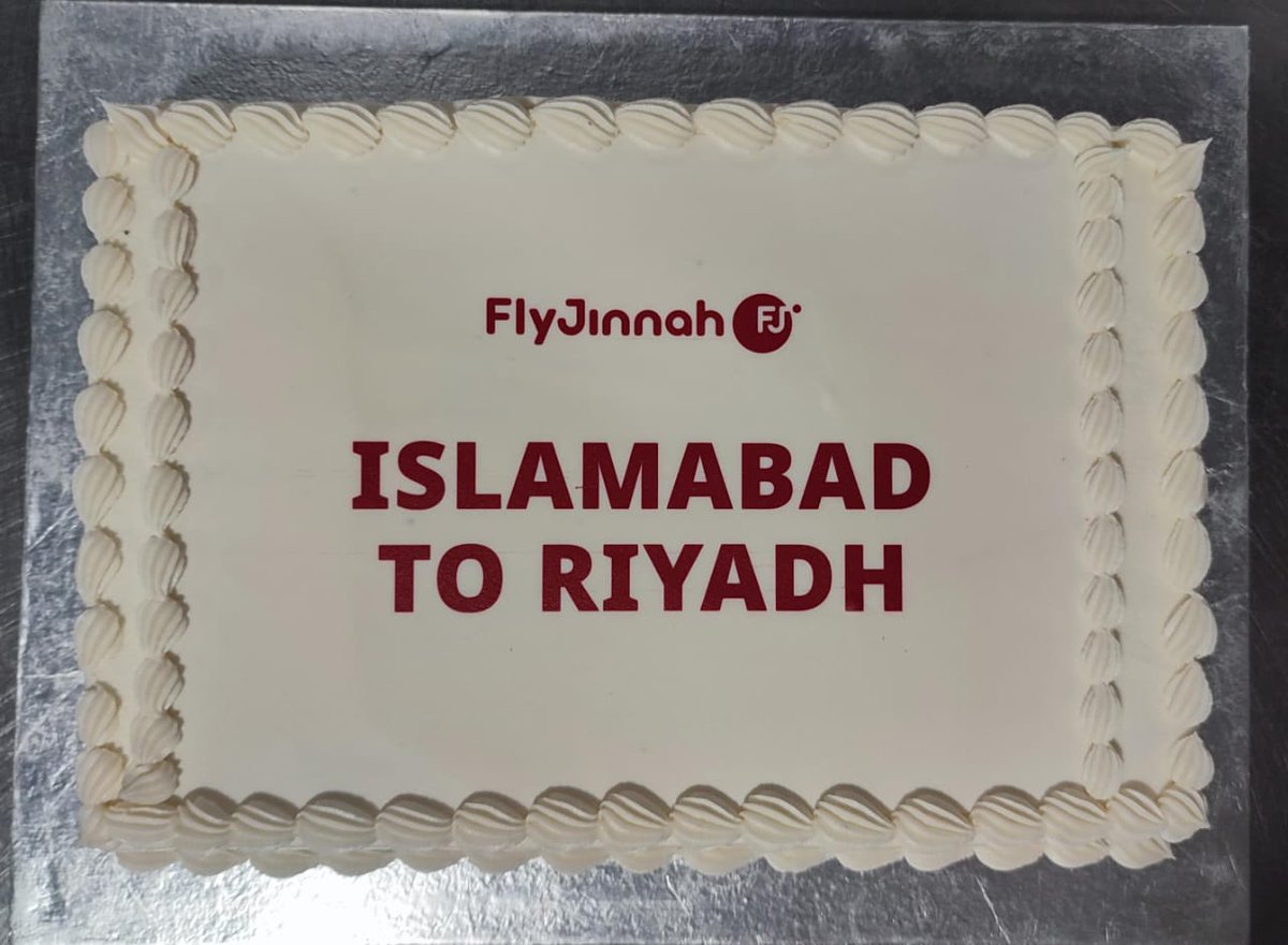 ✈️ Celebrating our inaugural flight from Islamabad to Riyadh, Saudi Arabia! This new daily route follows the recent launch of non-stop flights from Lahore to Jeddah, Riyadh, and Dammam—further strengthening the connection between Pakistan and Saudi Arabia.