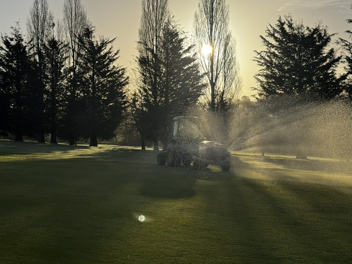 Duncan Gray (@dunc7g) on Twitter photo Cracking on with our 12 hole irrigation upgrade, splitting the green ring in half so we can have more control , and installing all new components,
Meanwhile bowsers are out keeping some moisture in the greens.
Never a dull moment.
<a href="/GloucesterGolfC/">Gloucester Golf Club</a> Cracking on with our 12 hole irrigation upgrade, splitting the green ring in half so we can have more control , and installing all new components,
Meanwhile bowsers are out keeping some moisture in the greens.
Never a dull moment.
<a href="/GloucesterGolfC/">Gloucester Golf Club</a>