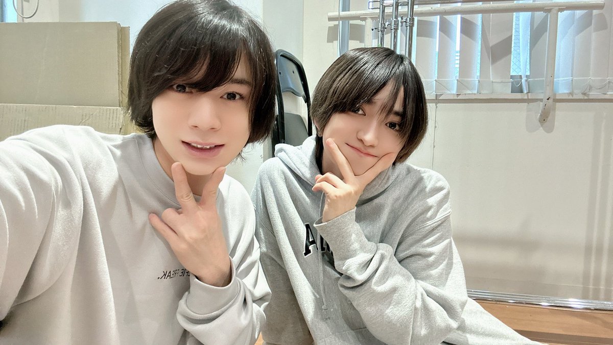 稽古休憩ちゅー！！ ひろきくんと📸 #ロミミュ
