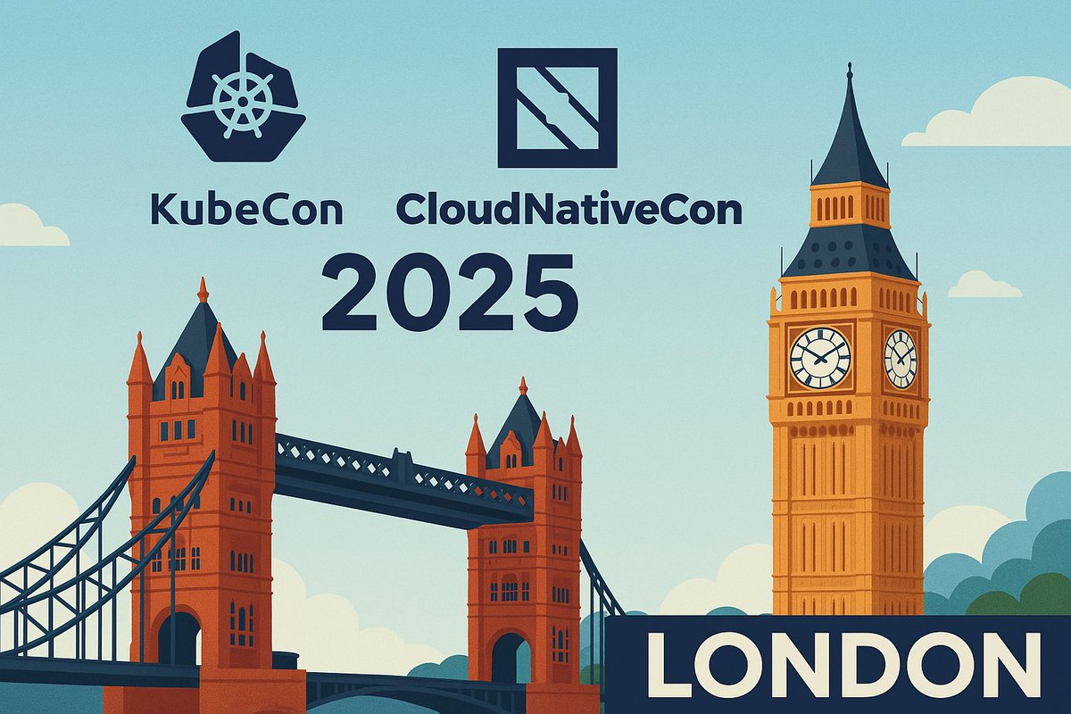 Can't wait to be in London in just a few days for #KubeCon + #CloudNativeCon 2025! 🚀🌍

Excited to learn, connect, and dive deep into all things cloud native. Let’s gooo! 🔥🐳☁️

#KubeConEU #CloudNative #DevOps #LondonTech