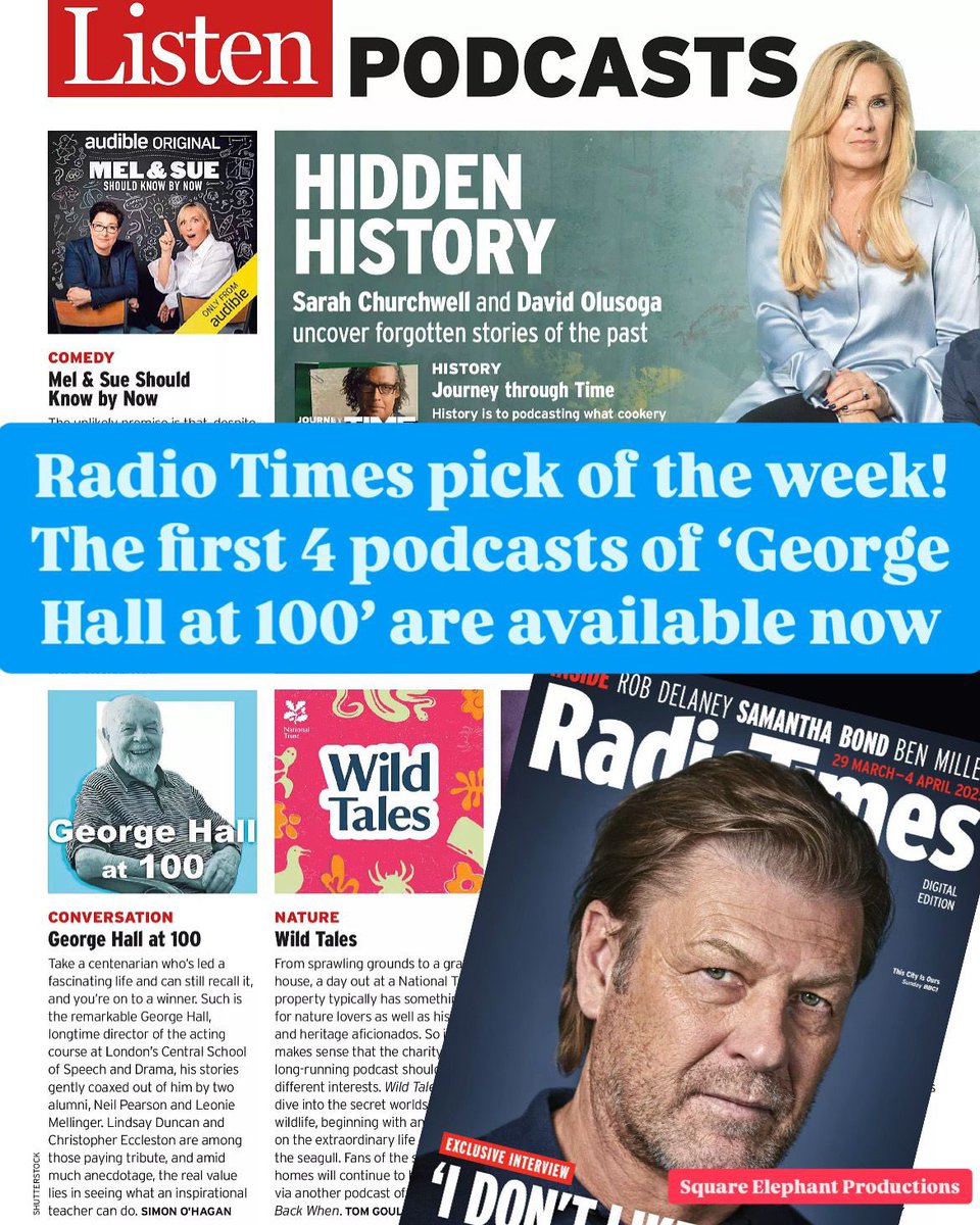 DannyGar's tweet image. Radio Times approval #theatre #tv #podcasts