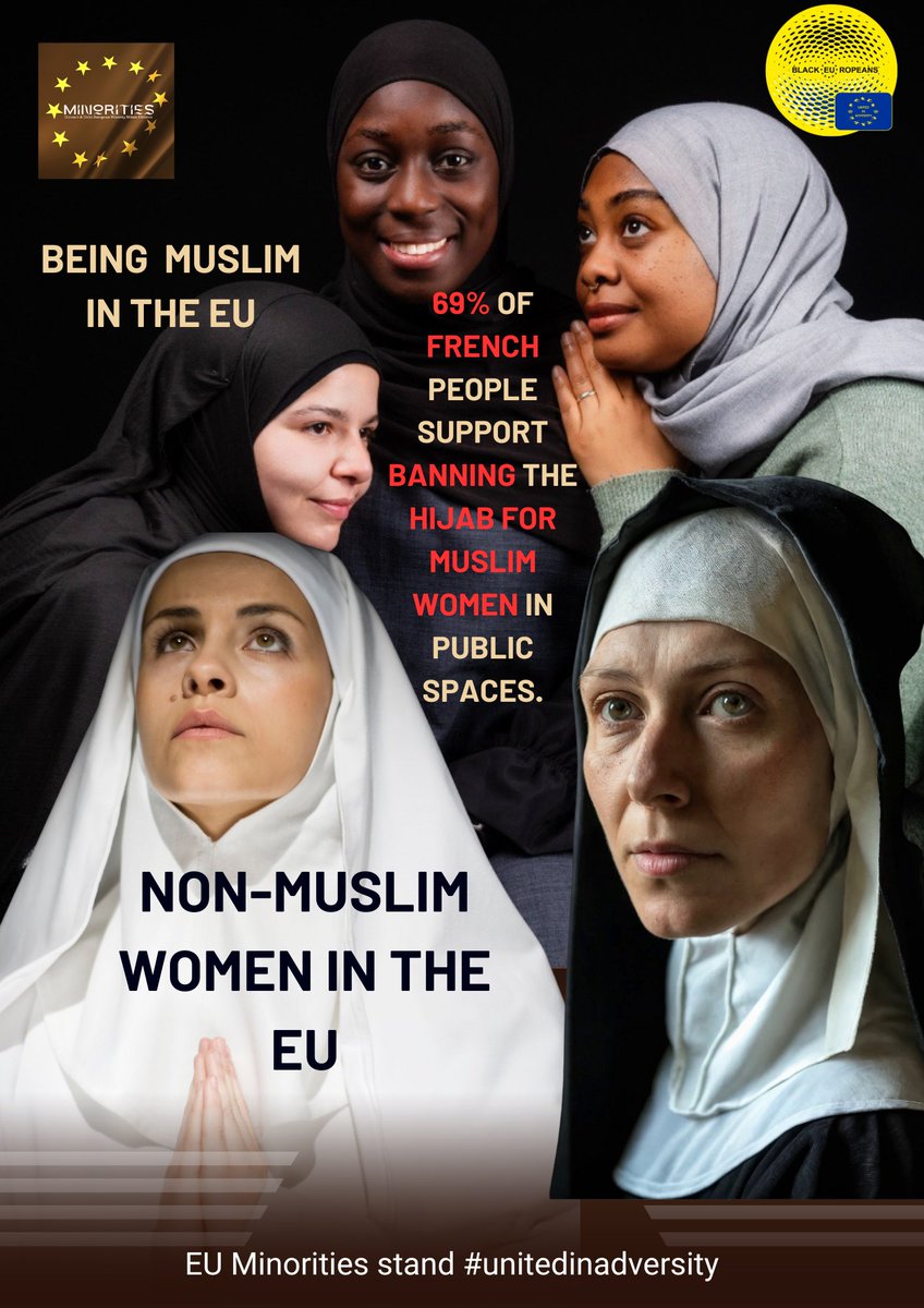 🚨The persecution of Muslim women must stop. Institutional racism in France should be addressed by <a href="/EURightsAgency/">EU Fundamental Rights ➡️ #HumanRights</a>. #EUminorities stand #unitedinadversity