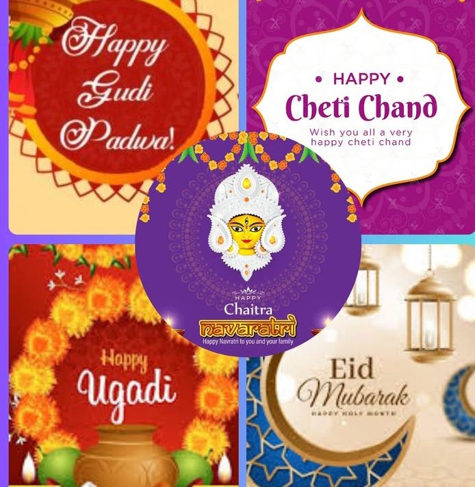 DemocracyPuppet's tweet image. Today, India's got Eid, Navratri, and Ugadi all happening at once, INDI bloc is busy showcasing their creative Eid greetings while conveniently 'forgetting' the other festival. #SelectiveCelebrations #EidMubarak #Navratri #Ugadi