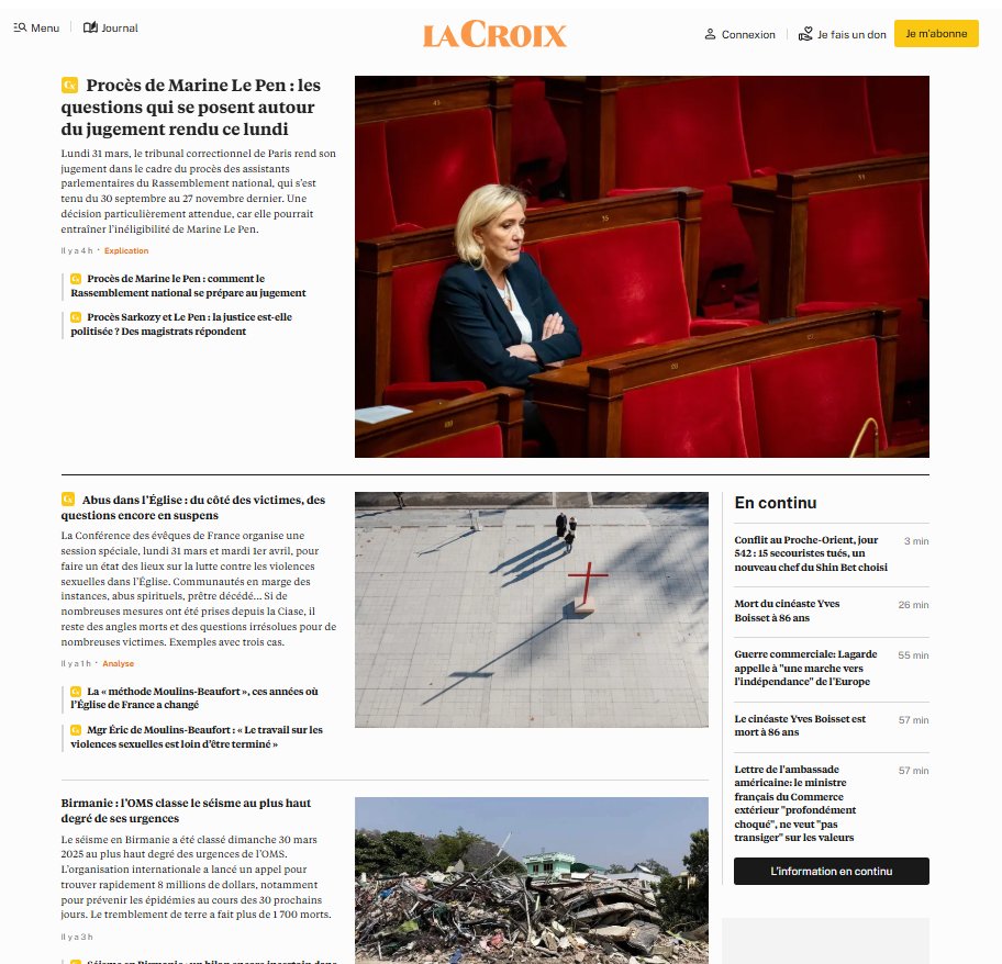 gauthvaillant's tweet image. Habemus sitam ! (désolé y a pas "site Internet" dans le Gaffiot) Le site de @LaCroix fait peau neuve, allez-y voir comme il est beau --> la-croix.com
