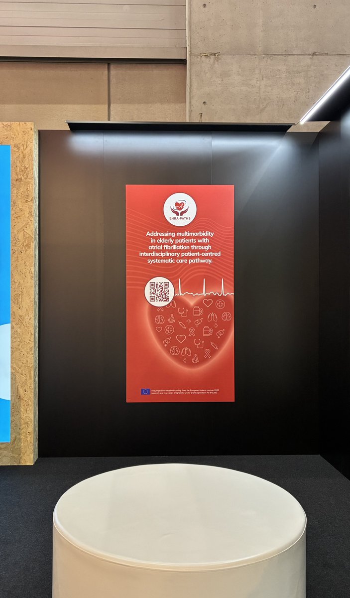 📢 Visit the EHRA-PATHS wall at EHRA Congress! Stop by to learn more about our project. 

#EHRA2025 #ESC #EHRAPATHS