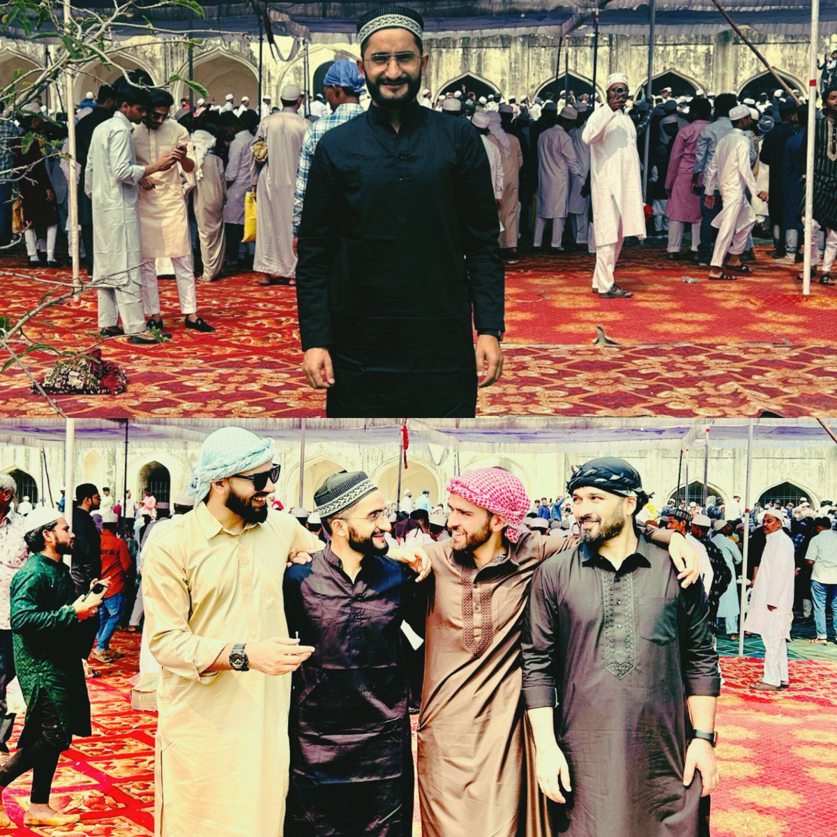 AskAzharShaheen's tweet photo. Eid-ul-Fitr Mubarak to all!May this auspicious occasion bring blessings of happiness,prosperity,peace,nd unity to our country.Let us celebrate the spirit of brotherhood and harmony, fostering understanding and goodwill among all people,regardless of their faiths. #EidUlFitr #Hyd https://t.co/WZojs7H9QH