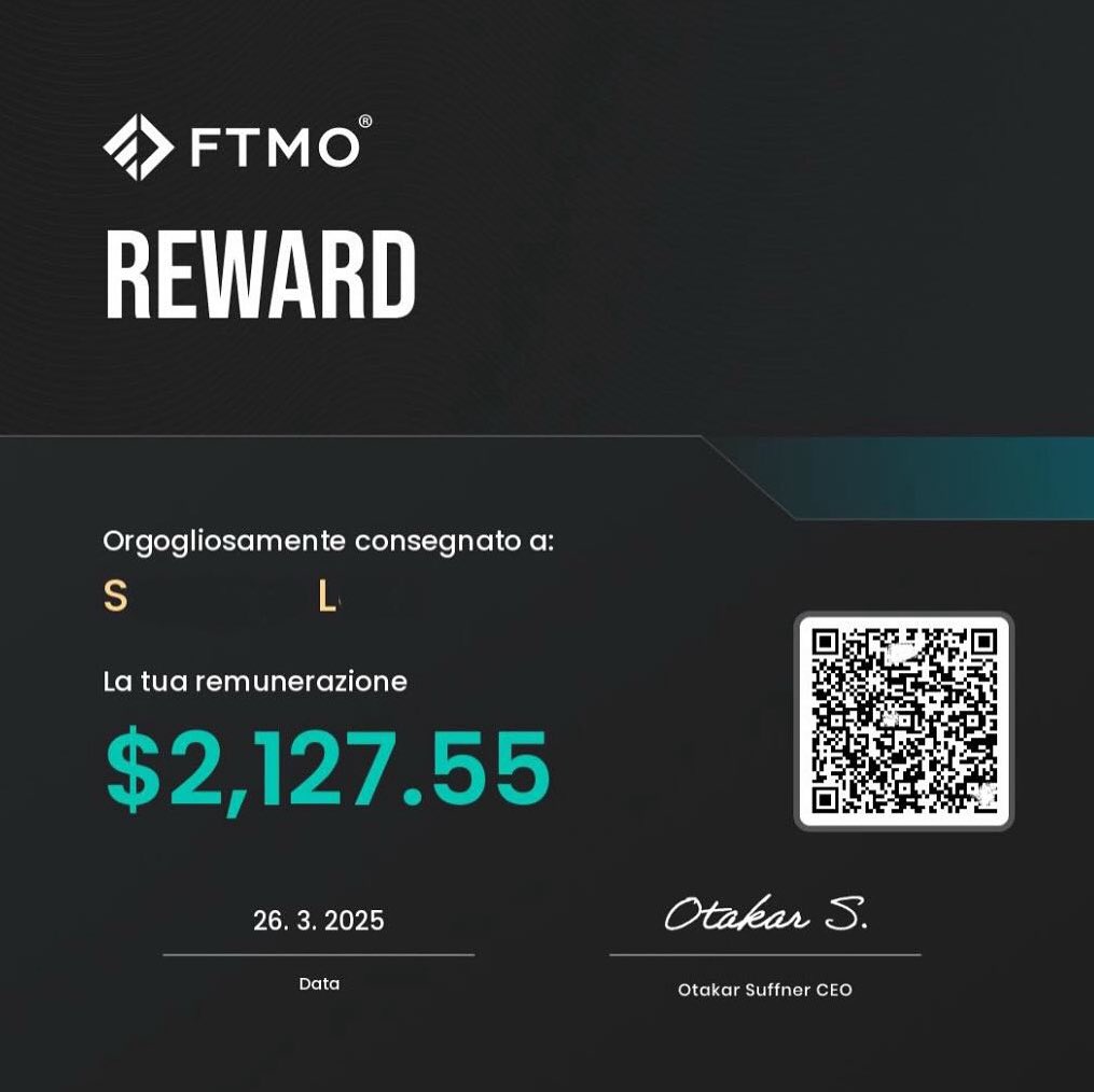 Teo_digo_mi's tweet photo. Come iniziare bene la settimana?

Ricevendo la chiamata di un ragazzo che ho seguito, che mi ringrazia perché ha raggiunto il suo primo #payout da #FTMO! https://t.co/yp2vJTqTJo