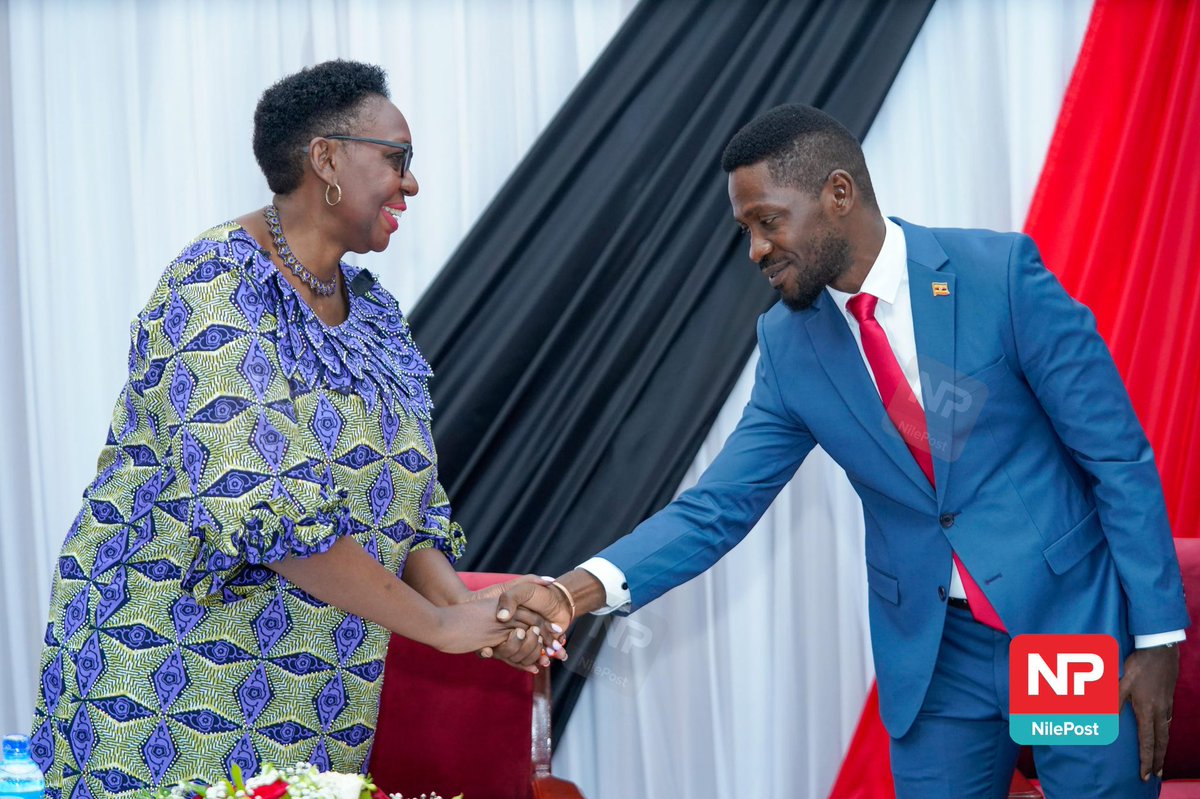 President, Hon. <a href="/HEBobiwine/">BOBI WINE</a> has arrived to attend the presentation of the Opposition’s Alternative Budget Priority Areas for FY 2025/26 by LOP at the Parliament.