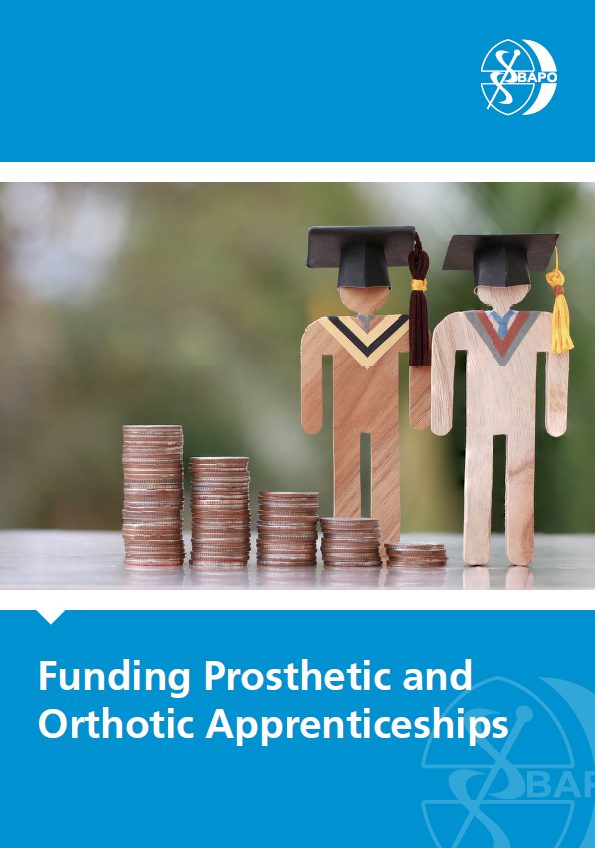 BAPO is pleased to launch a document for employers which provides an overview of the funding arrangements for apprenticeships in prosthetics and orthotics in England. There are also links to further resources at the end of the document.
View here: bapo.com/wp-content/upl…