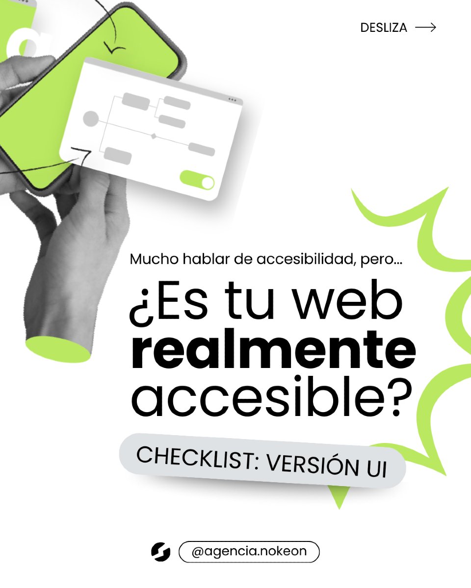 agencia_nokeon's tweet image. Una interfaz web clara y coherente mejora la experiencia del usuario, reduciendo frustraciones. Principios como la visibilidad del estado del sistema, prevención de errores y consistencia son fundamentales: ¡hoy os traemos un repaso! #ux #usability