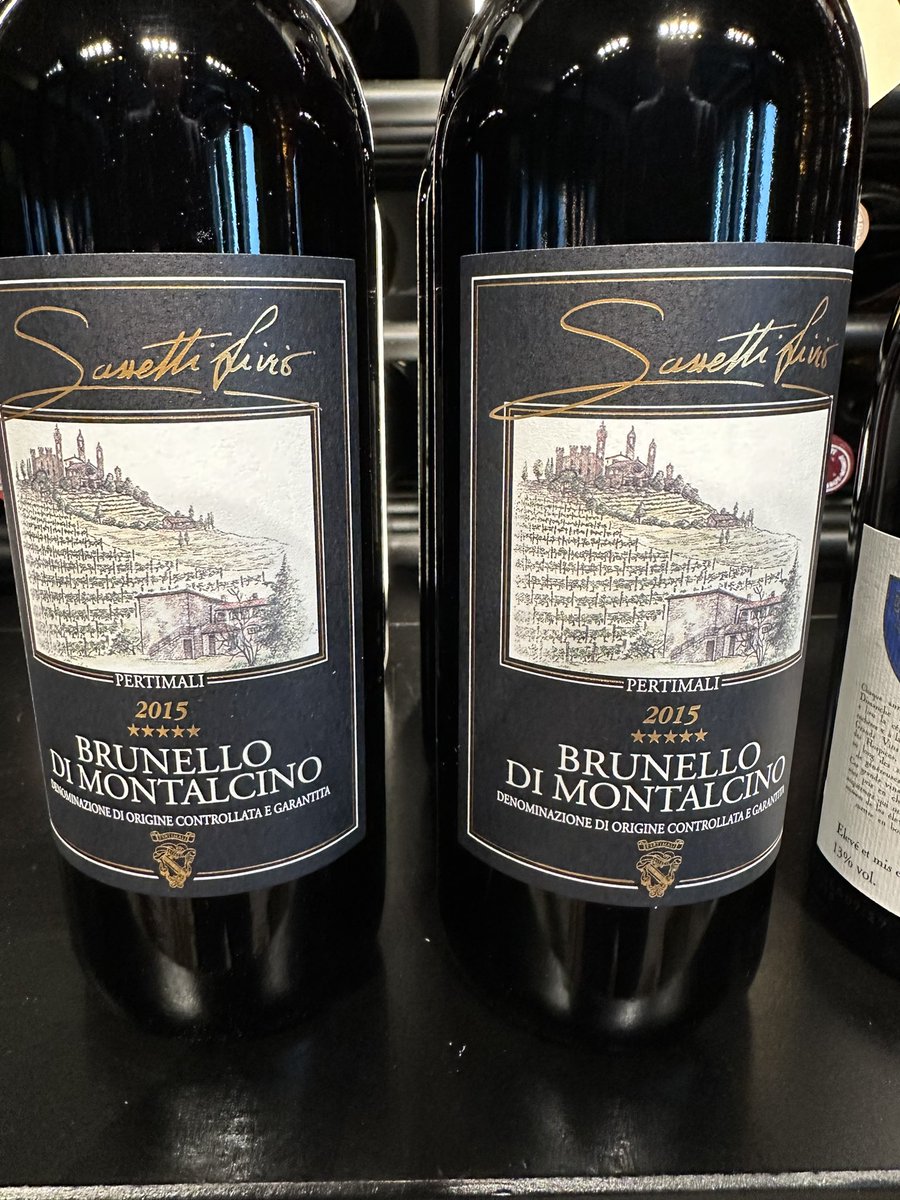 2015 Sassetti is a great expression for Brunello ❤️

#brunello