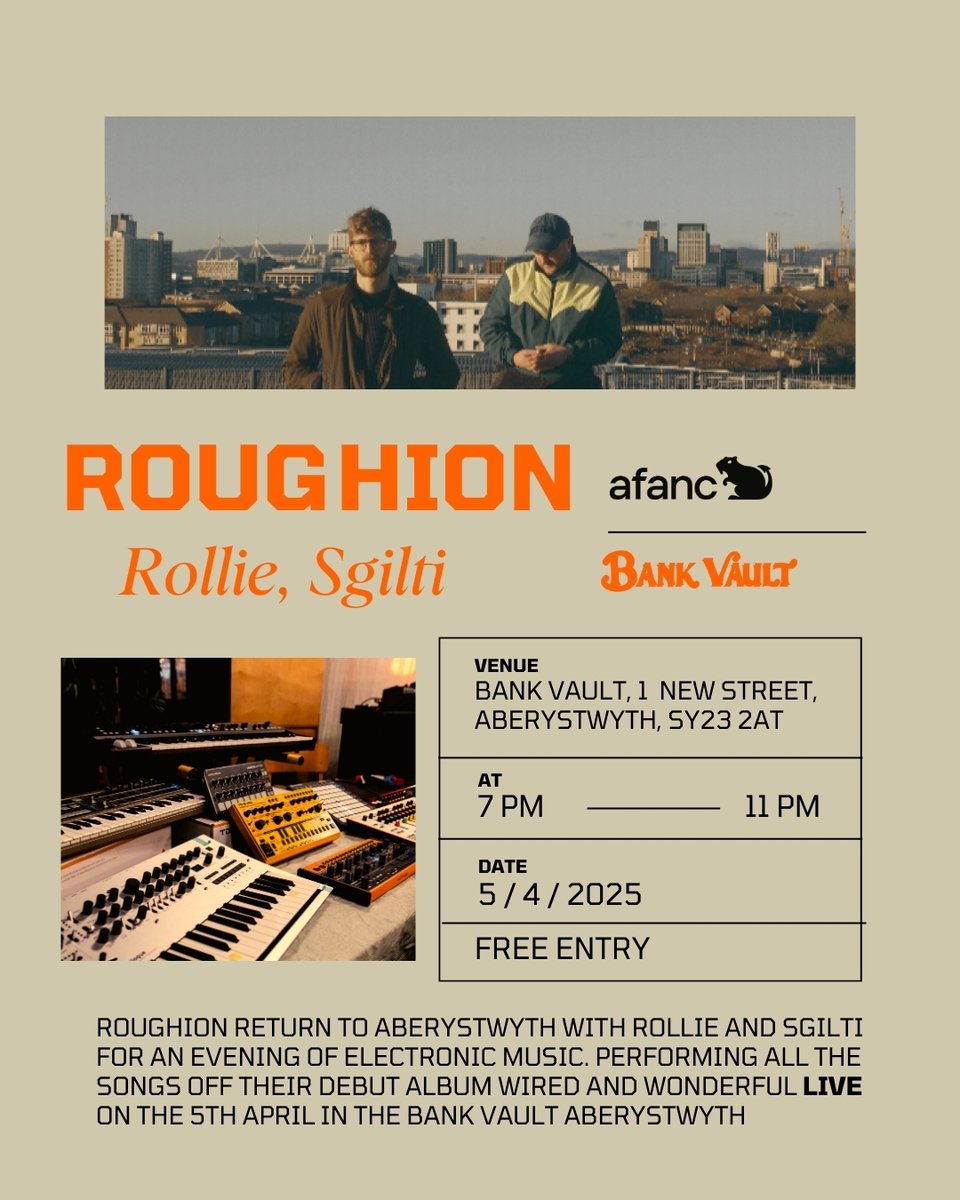 Roughion (@roughion) on Twitter photo .<a href="/CylchgrawnGolwg/">Cylchgrawn Golwg</a> wythnnos yma! A gig gyda ni wythnos yma hefyd!
Bank Vault Aberystwyth nos Sadwrn. Edrych ymlaen i rhoi gig cartref cyntaf ers AGGEEEEEEESSS. .<a href="/CylchgrawnGolwg/">Cylchgrawn Golwg</a> wythnnos yma! A gig gyda ni wythnos yma hefyd!
Bank Vault Aberystwyth nos Sadwrn. Edrych ymlaen i rhoi gig cartref cyntaf ers AGGEEEEEEESSS.