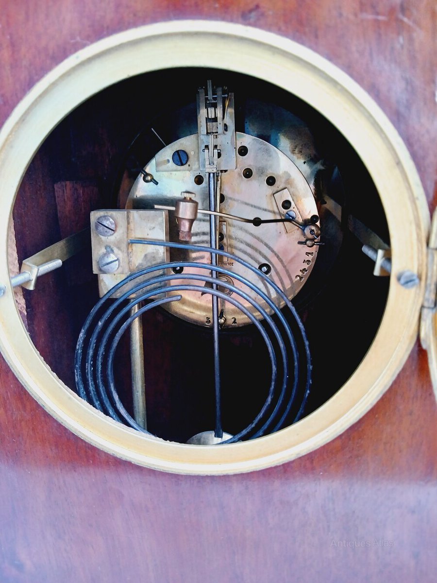 antiques_atlas's tweet photo. For sale on Antiques Atlas we have this Art Nouveau Mantel Clock by Samuel Marti https://t.co/yETuLZCroE 
#antiques From Ale House Antiques  #antiqueclock #antiqueclocks #frenchclock #antiquefrenchclock #frenchmantleclock #frenchbracketclock #samuelmarti https://t.co/zsXf1XqY3N