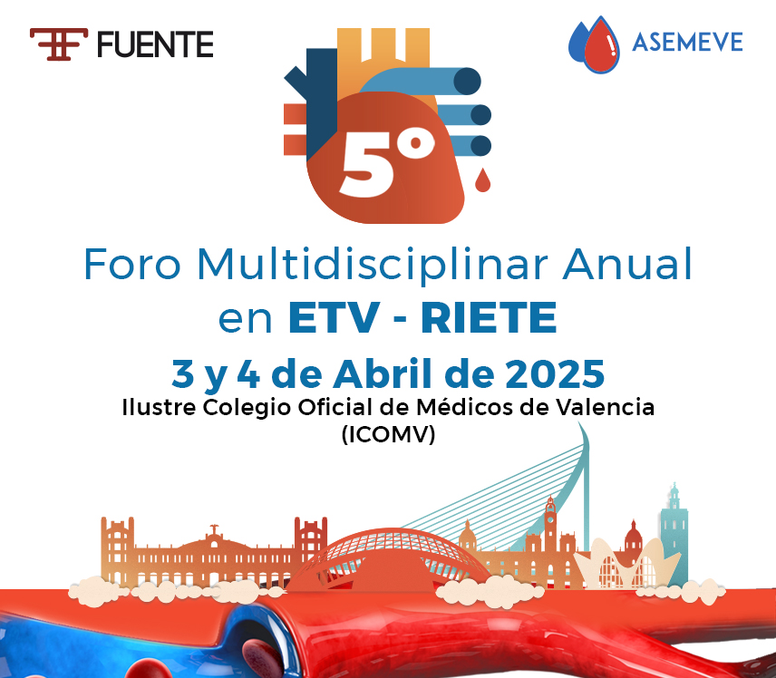 📢 ¡Esta semana celebramos el 5º Foro ETV-RIETE! 📢

🗓️ 3-4 abril 2025
📍 ICOMV, Valencia

Consulta el programa e inscríbete en la web.

¡Te esperamos!

🔗 shmedical.es/5-foro-etv/