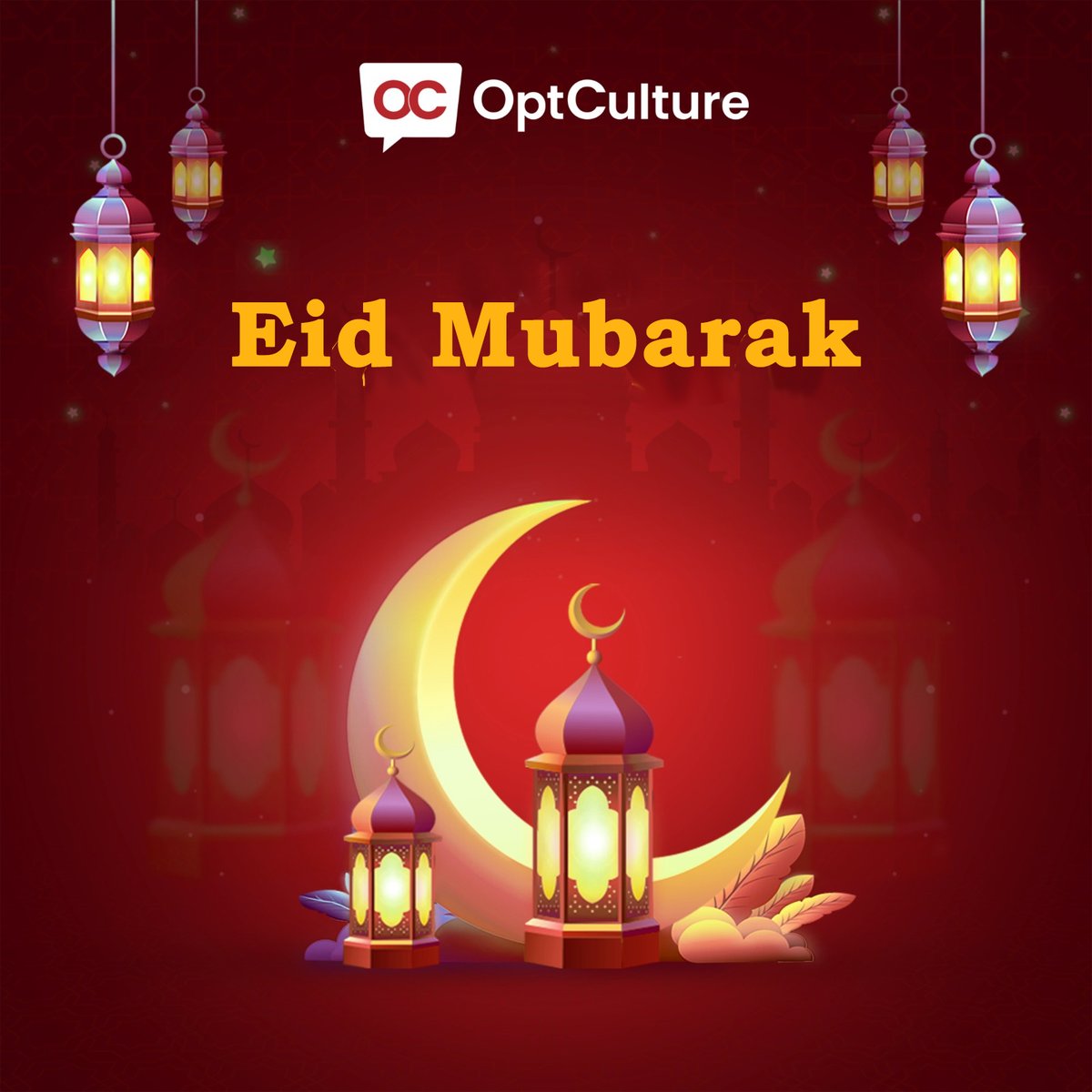 OptCulture's tweet photo. 🌙 Eid Mubarak! 
Wishing you joy, prosperity, and togetherness on this special day. May your celebrations be filled with happiness and blessings! ✨💙 
#EidMubarak #EidUlFitr #OptCulture https://t.co/yyyjsS9ypj