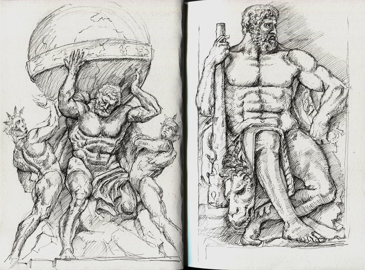 tstartworks's tweet image. Started a new sketchbook to try and get better at drawing. Observational studies, 1.5 hour time limit per page to keep things spontaneous and energetic. Pages 11 & 12 of 90