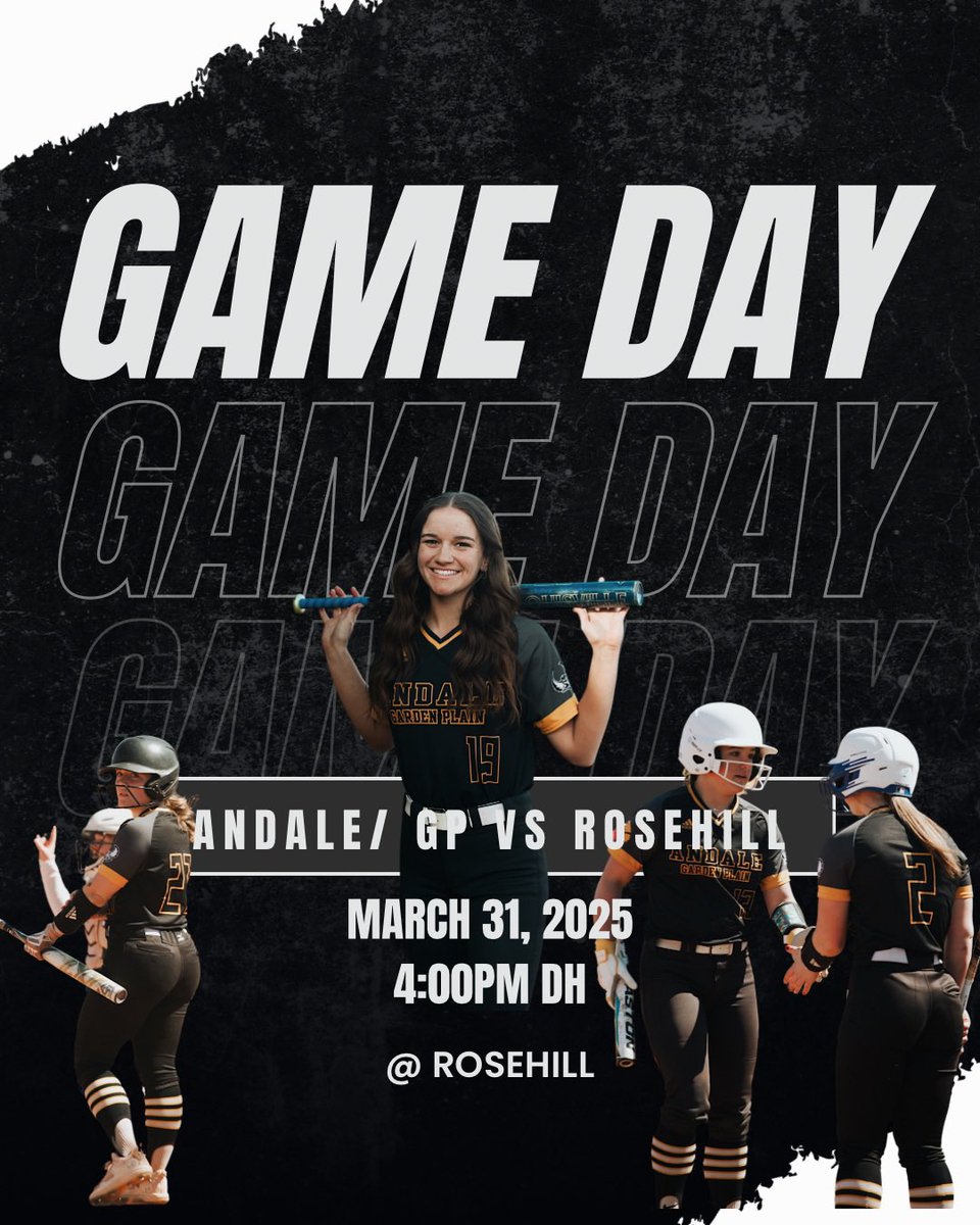 GAMEDAYY

@ Rosehill

4pm DH

Varsity Only