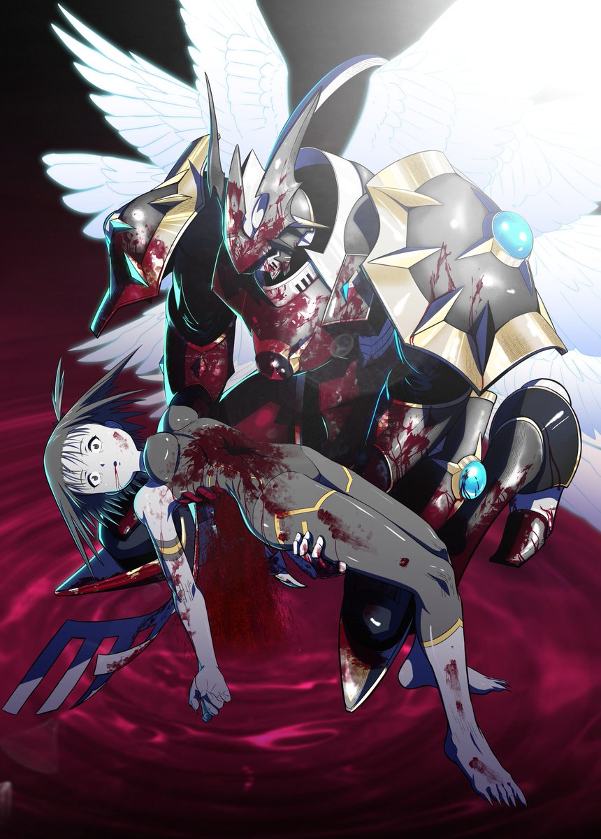 「お前が殺したんだワン！」
#DNAアンソロジー #デジモン #Digimon #デュークモン