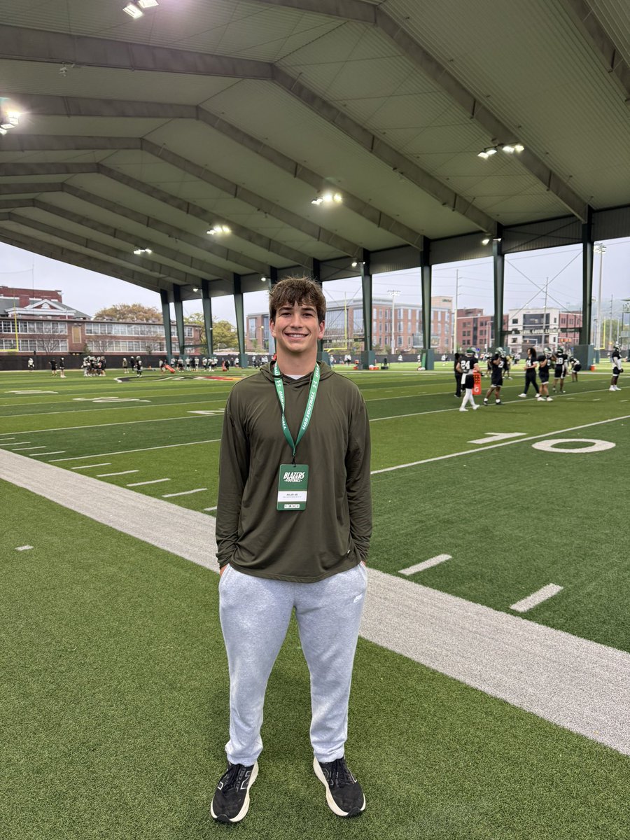 Miller Lee (@millerlee_36) on Twitter photo Great time <a href="/UAB_FB/">UAB Football</a> today can’t wait to be back!
<a href="/lino_lupinetti/">Lino Lupinetti</a> <a href="/ReillyJeffers/">Reilly Jeffers</a> <a href="/UABRecruiting/">UAB FB Recruiting</a> <a href="/MtnBrookFTBL/">Mountain Brook Football</a> <a href="/RecruitMtnBrook/">RecruitMtnBrook #ScholarBallers ⚔️🛡⚔️</a> <a href="/jhamlin88/">Jason Hamlin</a>
<a href="/HallTechSports1/">Hall-Tech Sports</a> Great time <a href="/UAB_FB/">UAB Football</a> today can’t wait to be back!
<a href="/lino_lupinetti/">Lino Lupinetti</a> <a href="/ReillyJeffers/">Reilly Jeffers</a> <a href="/UABRecruiting/">UAB FB Recruiting</a> <a href="/MtnBrookFTBL/">Mountain Brook Football</a> <a href="/RecruitMtnBrook/">RecruitMtnBrook #ScholarBallers ⚔️🛡⚔️</a> <a href="/jhamlin88/">Jason Hamlin</a>
<a href="/HallTechSports1/">Hall-Tech Sports</a>