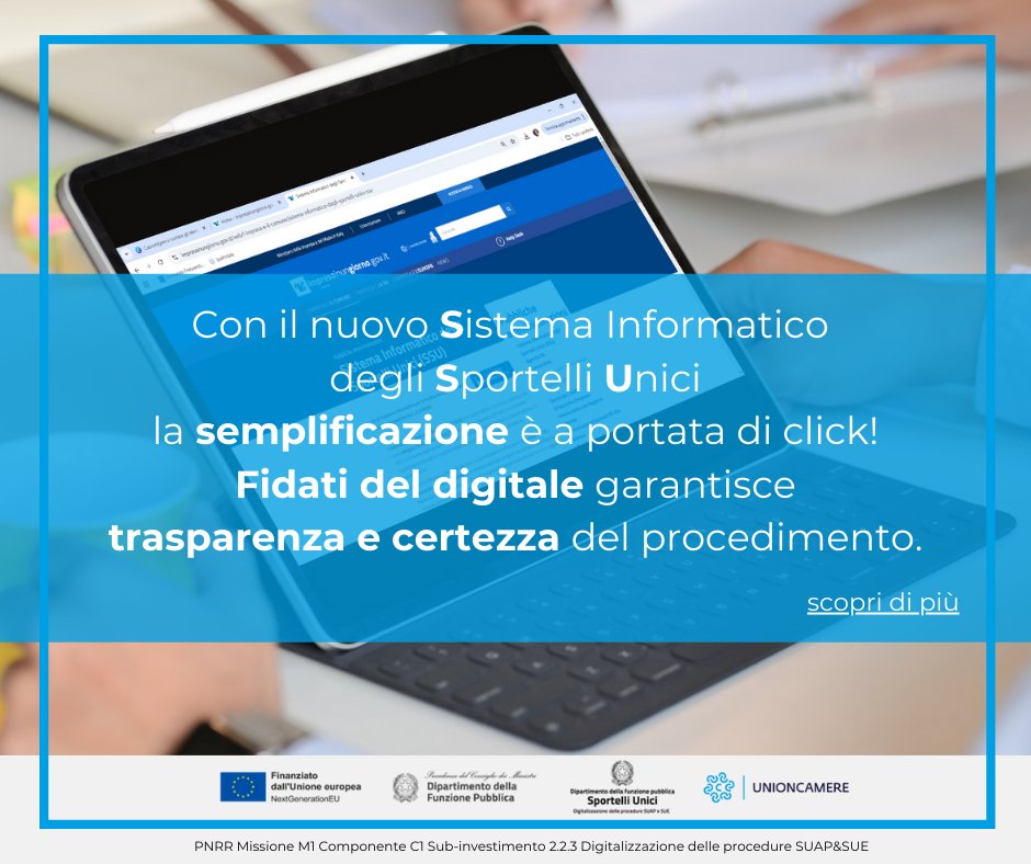 unioncamere's tweet image. #trasparenza e #semplificazione delle #pratiche amministrative sono le parole chiave del sistema informatico degli #sportelliunici: si tratta dell’insieme dei sistemi informatici dei #SUAP, degli uffici comunali e delle altre amministrazioni pubbliche che intervengono nel