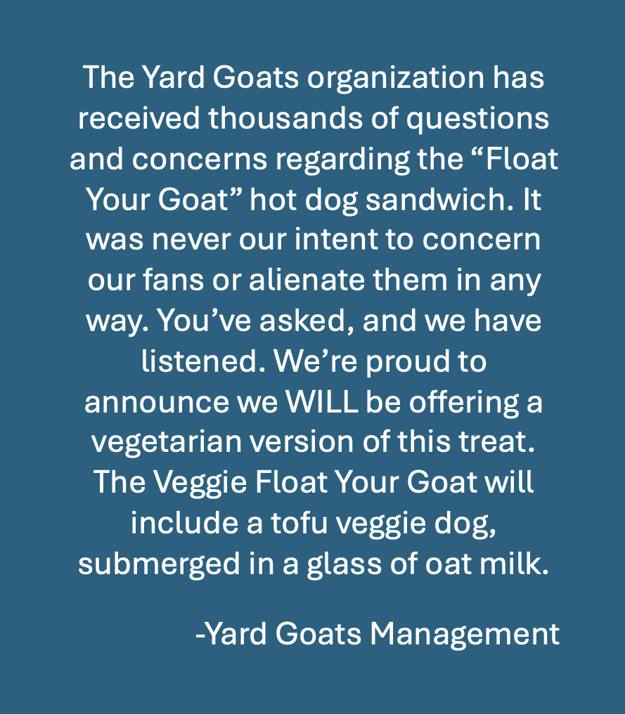 Hartford Yard Goats tweet media