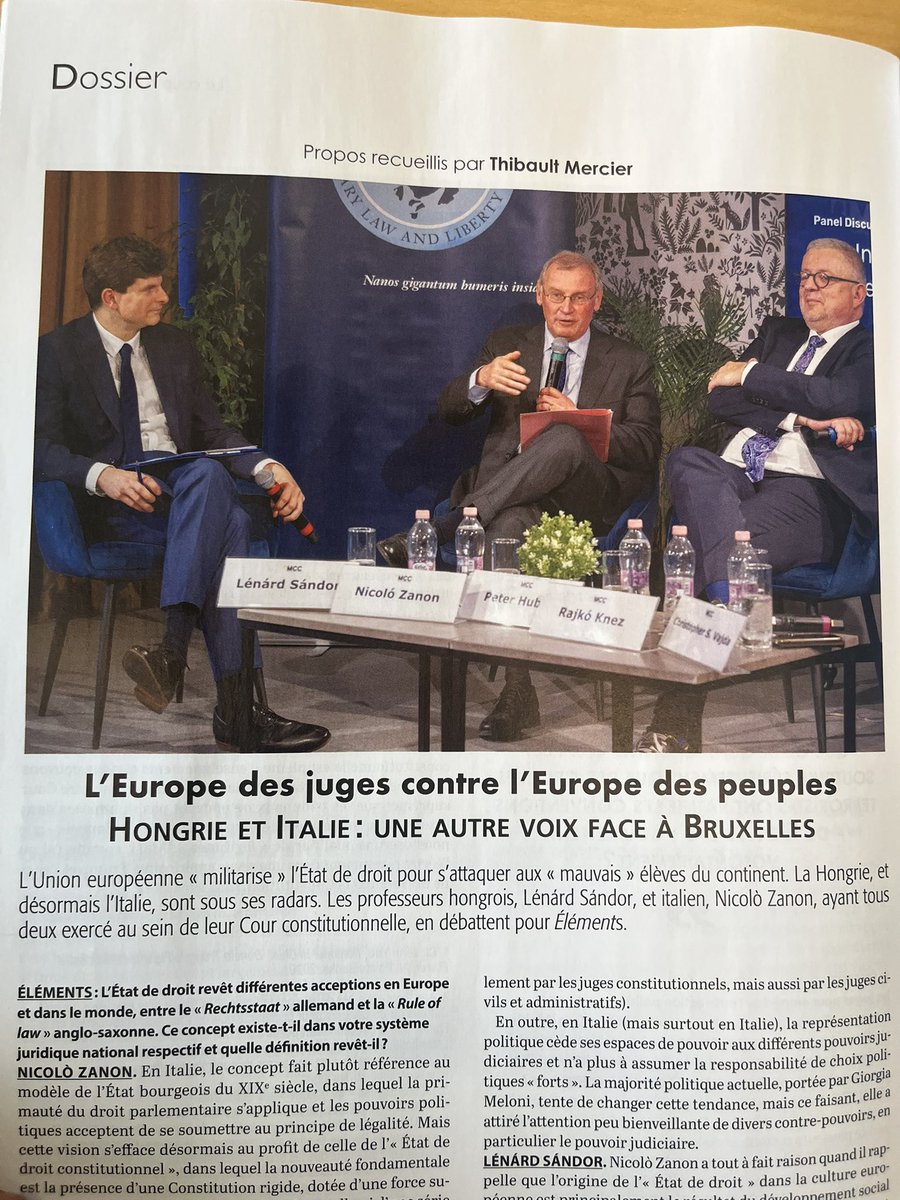Le dernier numéro de <a href="/Revue_elements/">Revue éléments</a> tombe à point nommé…