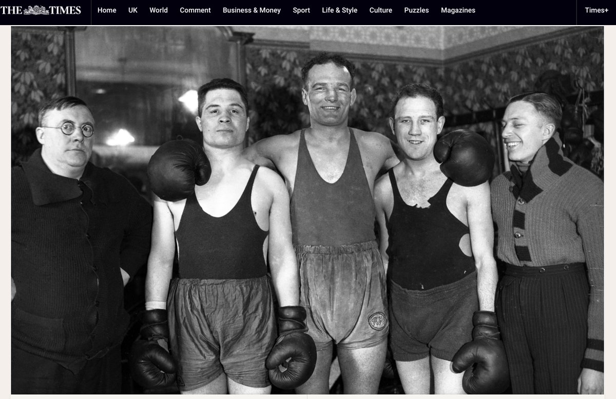 News UK Archives (@newsukarchives) on Twitter photo The British heavyweight champion Reggie Meen was photographed in jovial spirits in 1934 do any boxing fans know who is alongside him? lots more to enjoy online here today - thetimes.com/uk/photography… #archives <a href="/BoxerJoeGrim/">Historic Boxing</a> <a href="/SkySportsBoxing/">Sky Sports Boxing</a> The British heavyweight champion Reggie Meen was photographed in jovial spirits in 1934 do any boxing fans know who is alongside him? lots more to enjoy online here today - thetimes.com/uk/photography… #archives <a href="/BoxerJoeGrim/">Historic Boxing</a> <a href="/SkySportsBoxing/">Sky Sports Boxing</a>