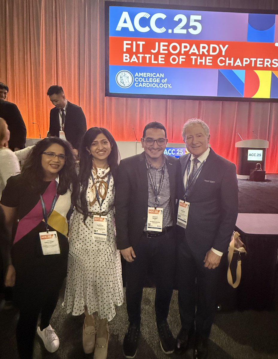 purviparwani's tweet photo. It was amazing to see the courageous solo contestant from #Egypt make it to the international stage of Jeopardy! He did an outstanding job, holding his own and shining bright on stage all alone. So courageous and commendable. Someone please tag Dr. Mostafa Nasef from Ain Shams university! 🌟👏 #Jeopardy #ACC25

@Hragy @SaurabhSDani @VicFerrariMD 
@MagdyAbdelhami7 @mmamas1973 @DrMarthaGulati @iamritu @DBelardoMD