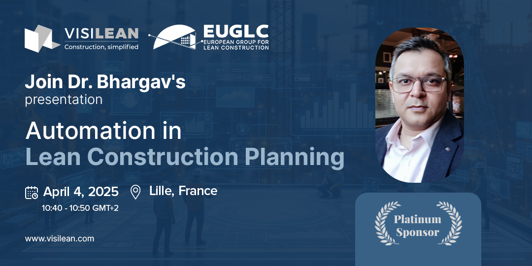 Don't miss Dr. Bhargav Dave's session at EUGLC 2025! Join the conversation and explore the latest innovations in construction technology and lean methodologies. Learn how to streamline your workflows and achieve better results. 

#VisiLean #EUGLC2025 #AIinConstruction