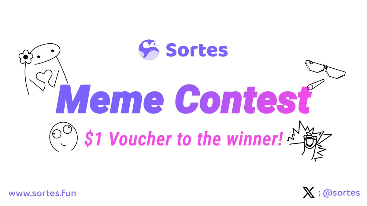 Sortes.fun (@sortesfun) on Twitter photo Let's create some Sortes Meme!
we are launching a new campaign now with
<a href="/RabbitBotXYZ/">Rabbit Bot</a>
🪂Quest Entrance is pinned in TG group.
Step 1: Join Telegram Group web.telegram.org/k/#<a href="/sortesfun/">Sortes.fun</a>
Step 2: Follow X Account @Sortesfun
Step 3: Quote this post with the Meme you created
Step 4: Let's create some Sortes Meme!
we are launching a new campaign now with
<a href="/RabbitBotXYZ/">Rabbit Bot</a>
🪂Quest Entrance is pinned in TG group.
Step 1: Join Telegram Group web.telegram.org/k/#<a href="/sortesfun/">Sortes.fun</a>
Step 2: Follow X Account @Sortesfun
Step 3: Quote this post with the Meme you created
Step 4: