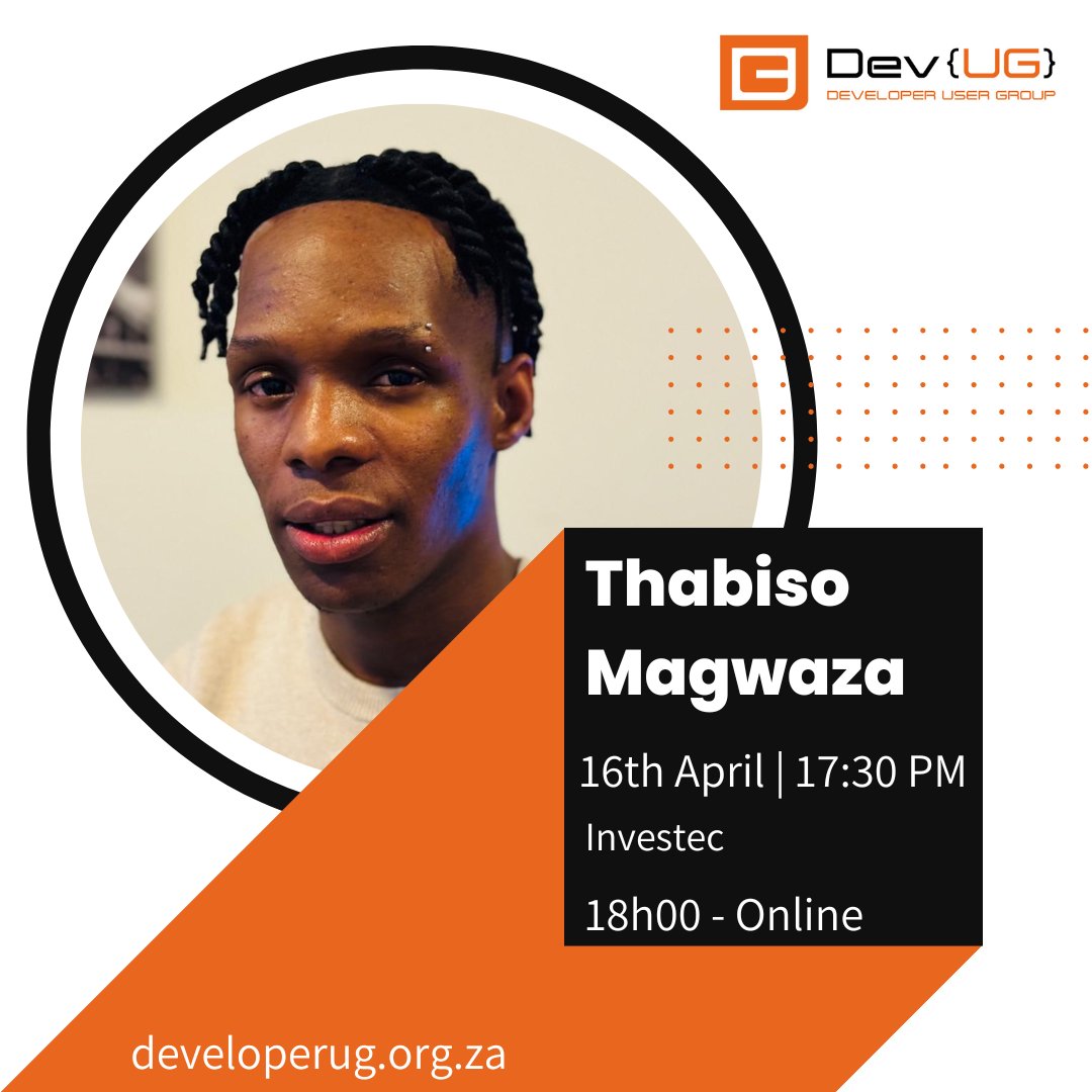 DeveloperUG's tweet image. 🔥 Can&apos;t decide between Angular and React? Our next Dev User Group features Thabiso Magwaza, who will show how micro-frontends let you leverage both. April 16th: In-person JHB (17:30) or online (18:00). Don&apos;t miss it - RSVP now! meetup.com/DeveloperUG/ #WebDevelopment