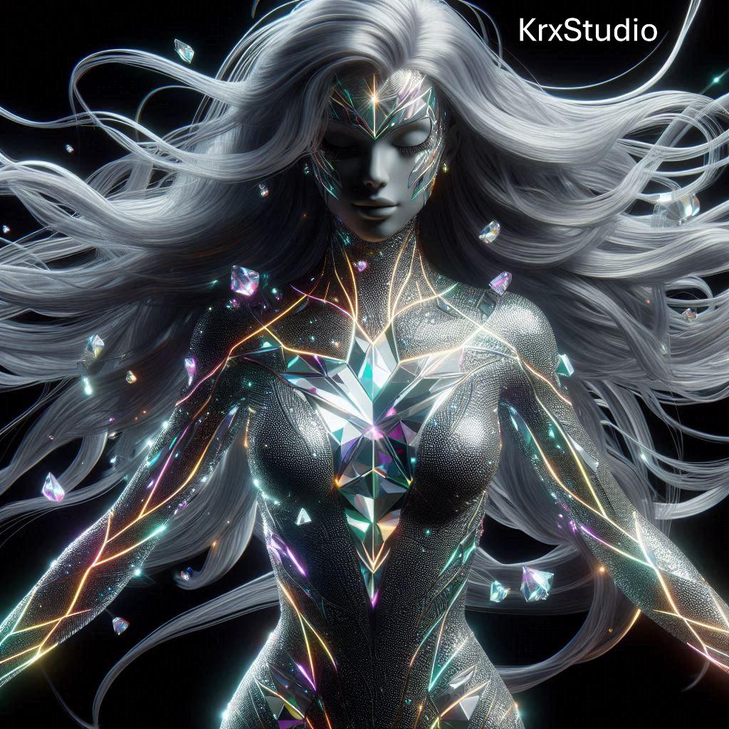 KrxStudio's tweet photo. Gray Diamond v1   #ai #AIart #AIArtCommuity #CharacterDesigner https://t.co/AeBAojsRjZ