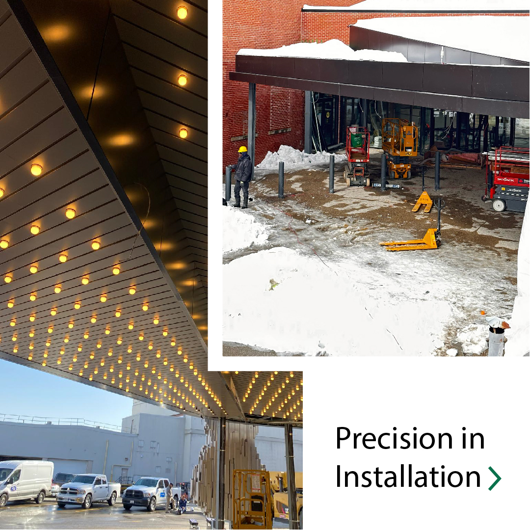 On_Panelization's tweet image. 🚧 Project Update: Hard Rock Cafe 🚧

We&apos;re excited to share the latest progress on the Hard Rock project! Our team is installing 134K sq. ft. of Plate Panels and special veneers, bringing this iconic venue to life.

#ArchitecturalDesign #FacadeEngineering #ConstructionUpdate