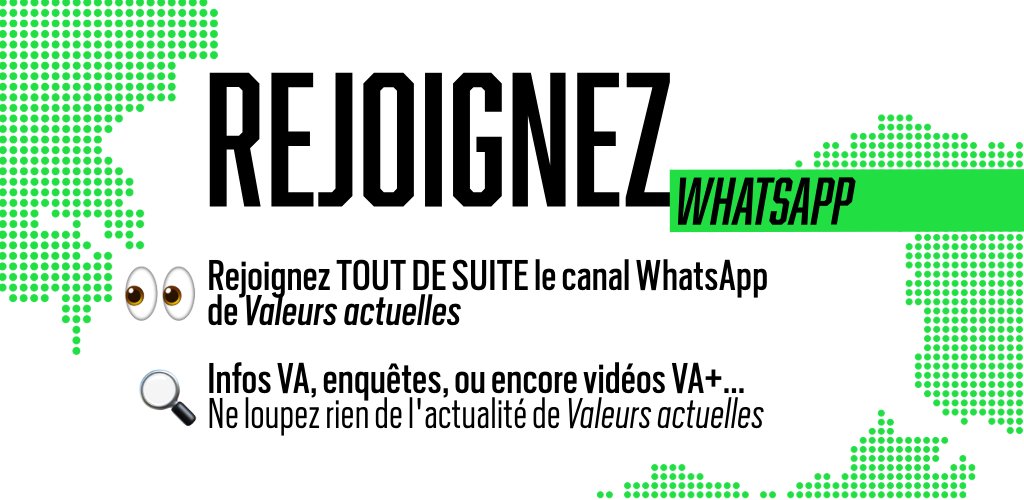 Valeurs actuelles ن tweet media