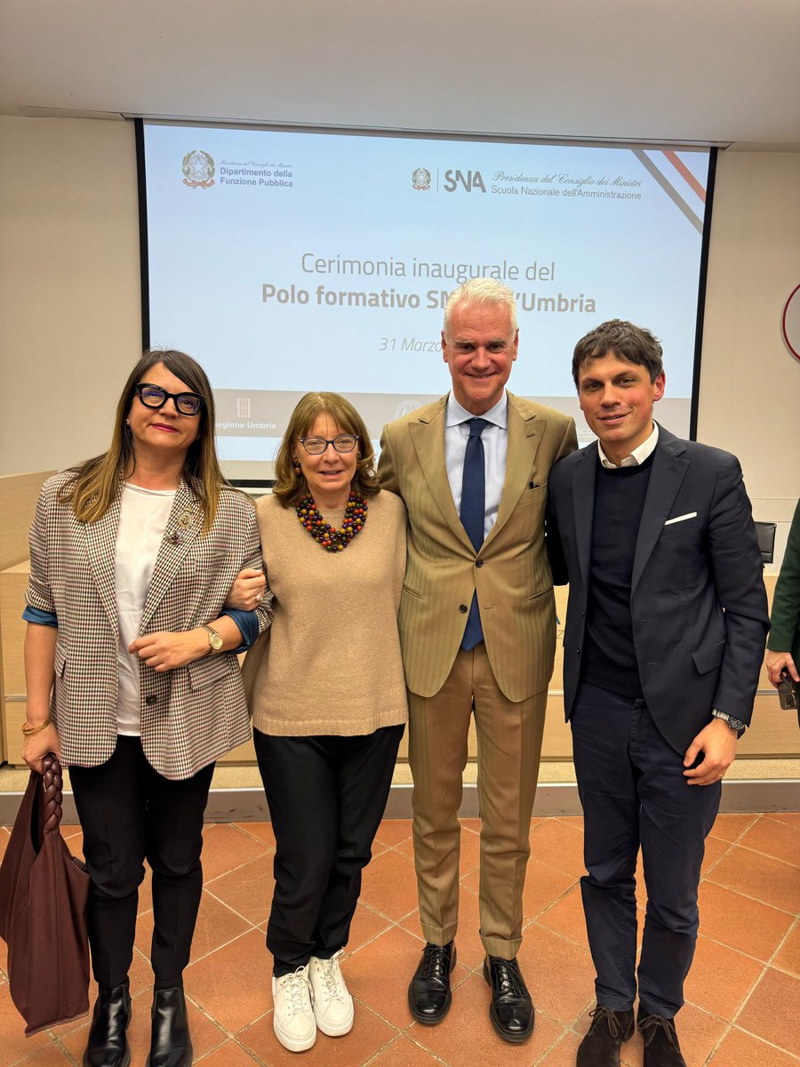 Il Ministro Zangrillo a Perugia!