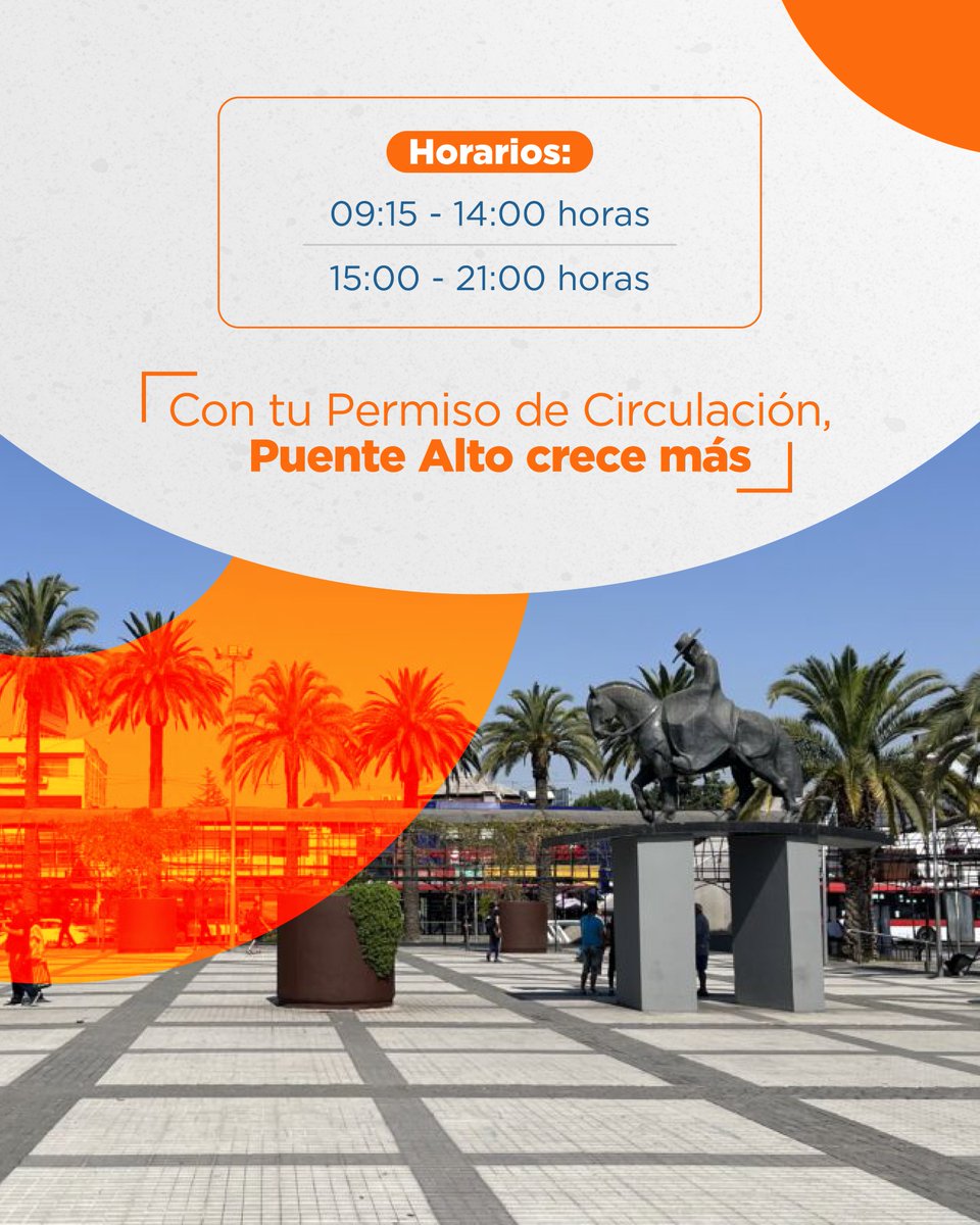Este lunes 31 de marzo es el último día para pagar el Permiso de Circulación sin multas. Ya a partir de mañana se debe pagar con intereses 😱

Si quieres hacerlo más rápido y fácil, ingresa a portalpago.mpuentealto.cl o puedes ir directamente a nuestros puntos presenciales ⬇️